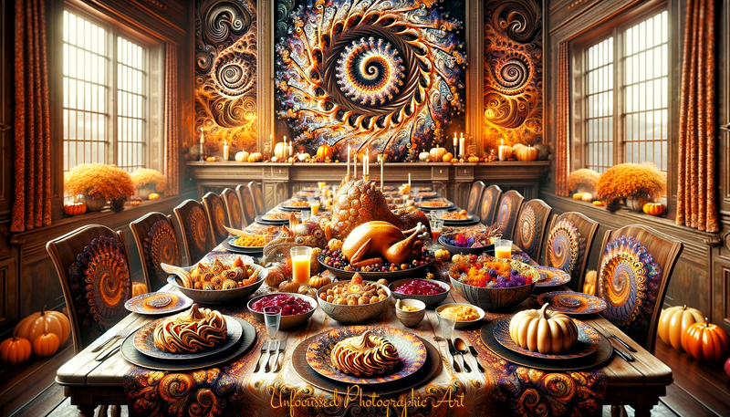 Harvest in the Hall of Spirals: A Thanksgiving Banquet