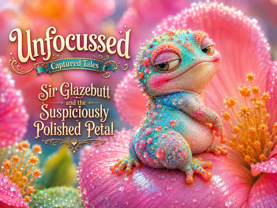 Sir Glazebutt and the Suspiciously Polished Petal Captured Tale