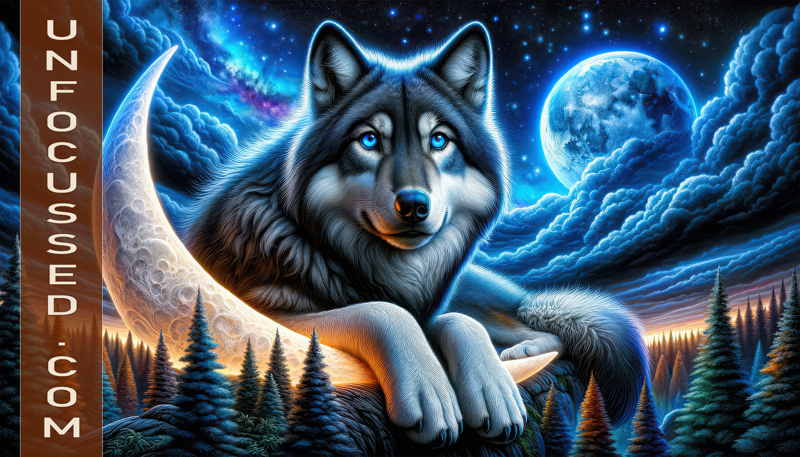 Whispers of the Wilderness: Moonlit Serenade