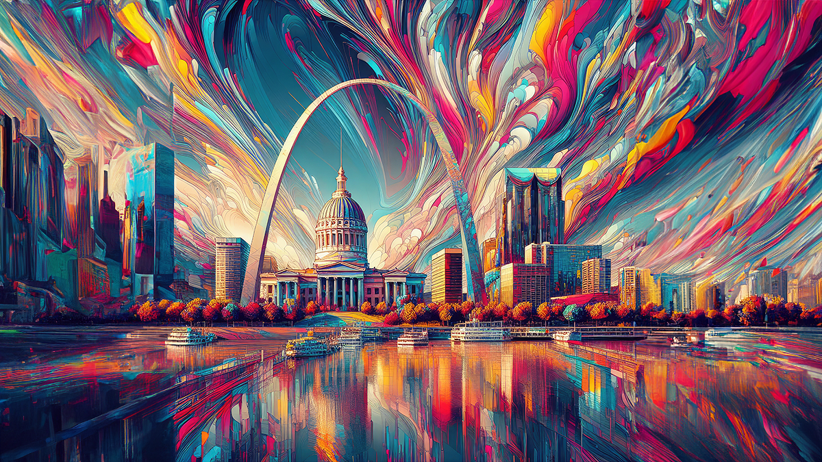 Abstract St. Louis