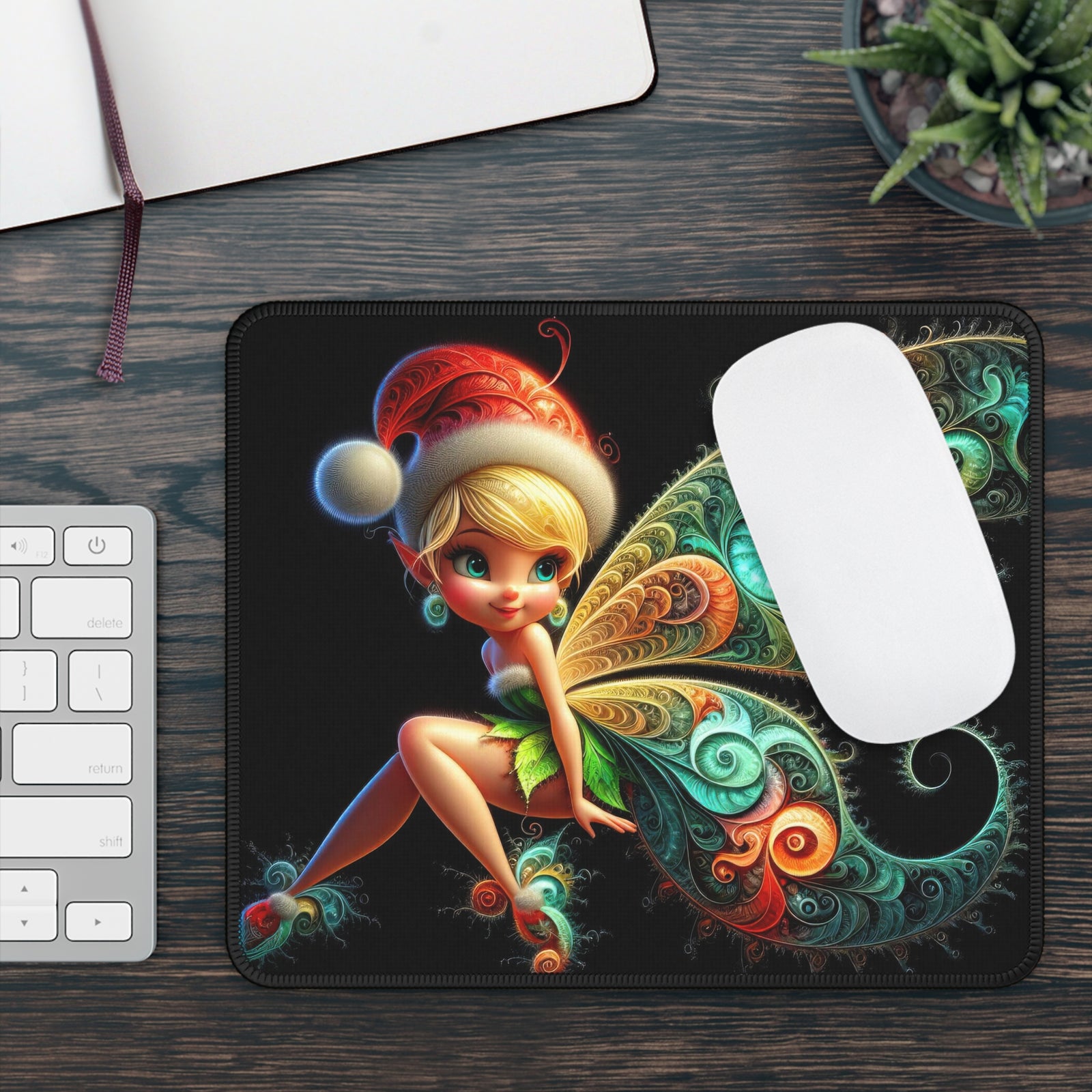 Whispering Wings of Whimsy Mouse Pad