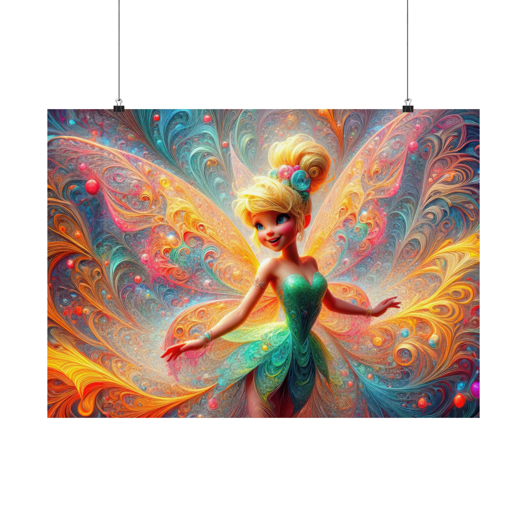 Dance of the Sunlit Fairy Poster