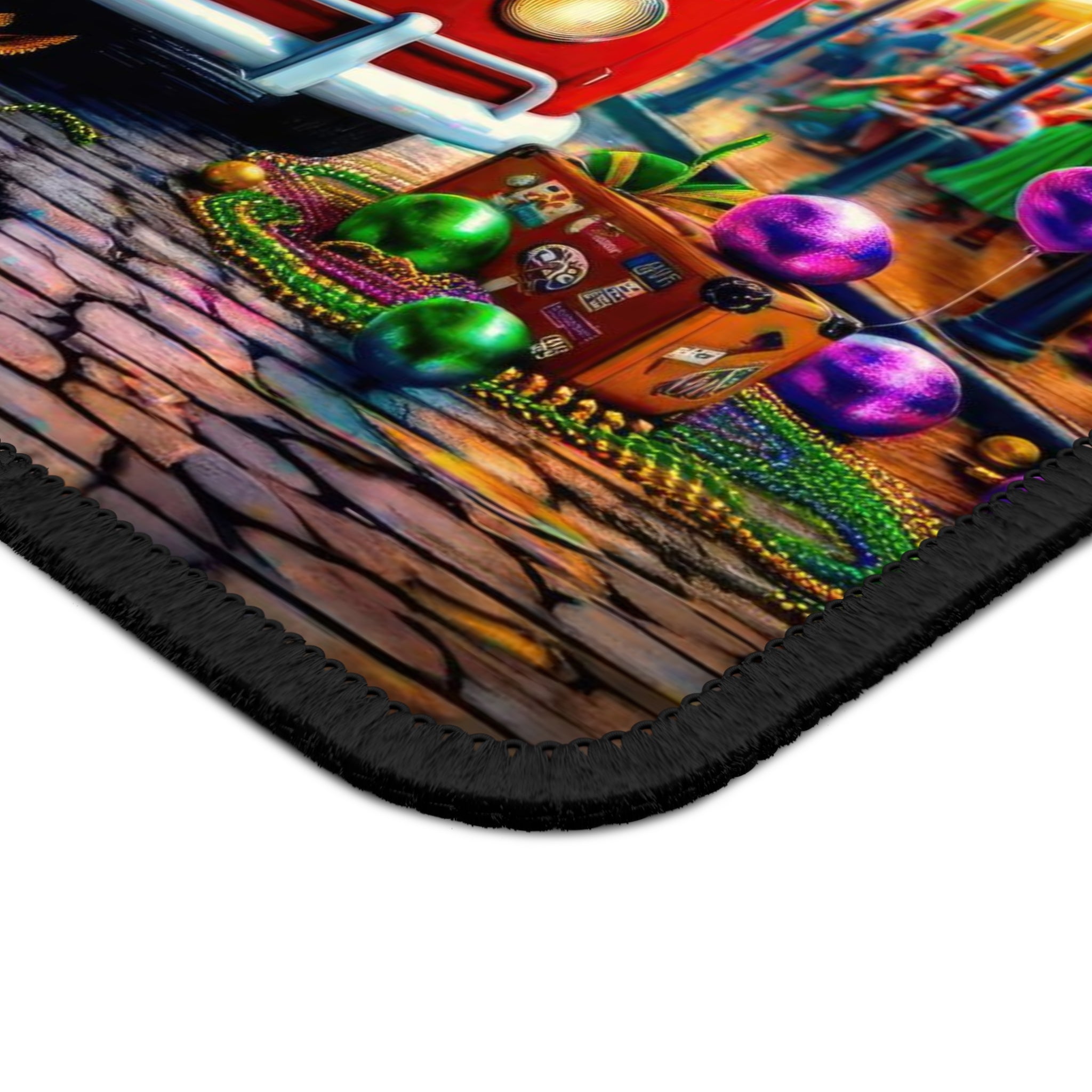 Lillianna and Hemsworth's Mardi Gras Vacation Gaming Mouse Pad