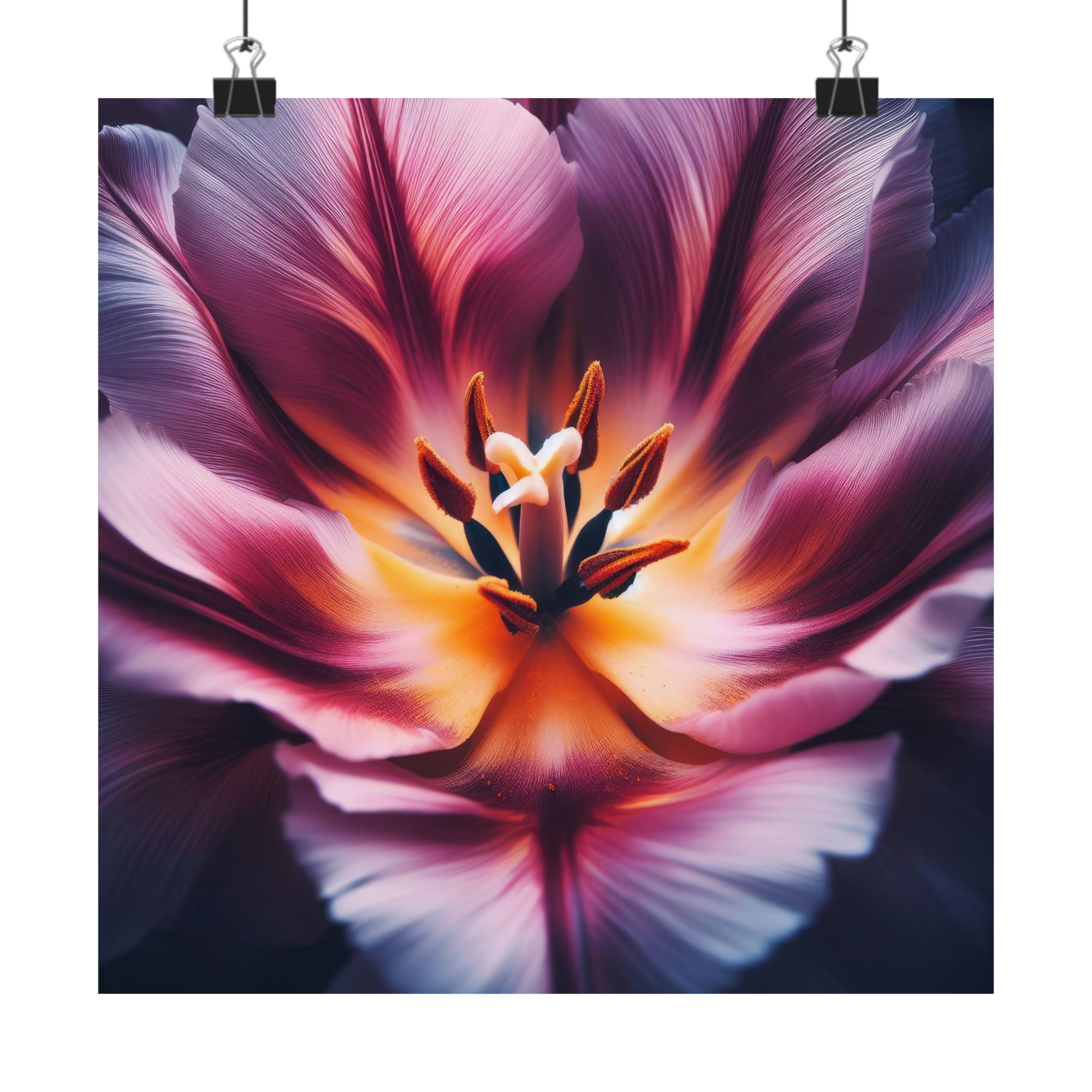 Nature's Tulip Jewel Poster