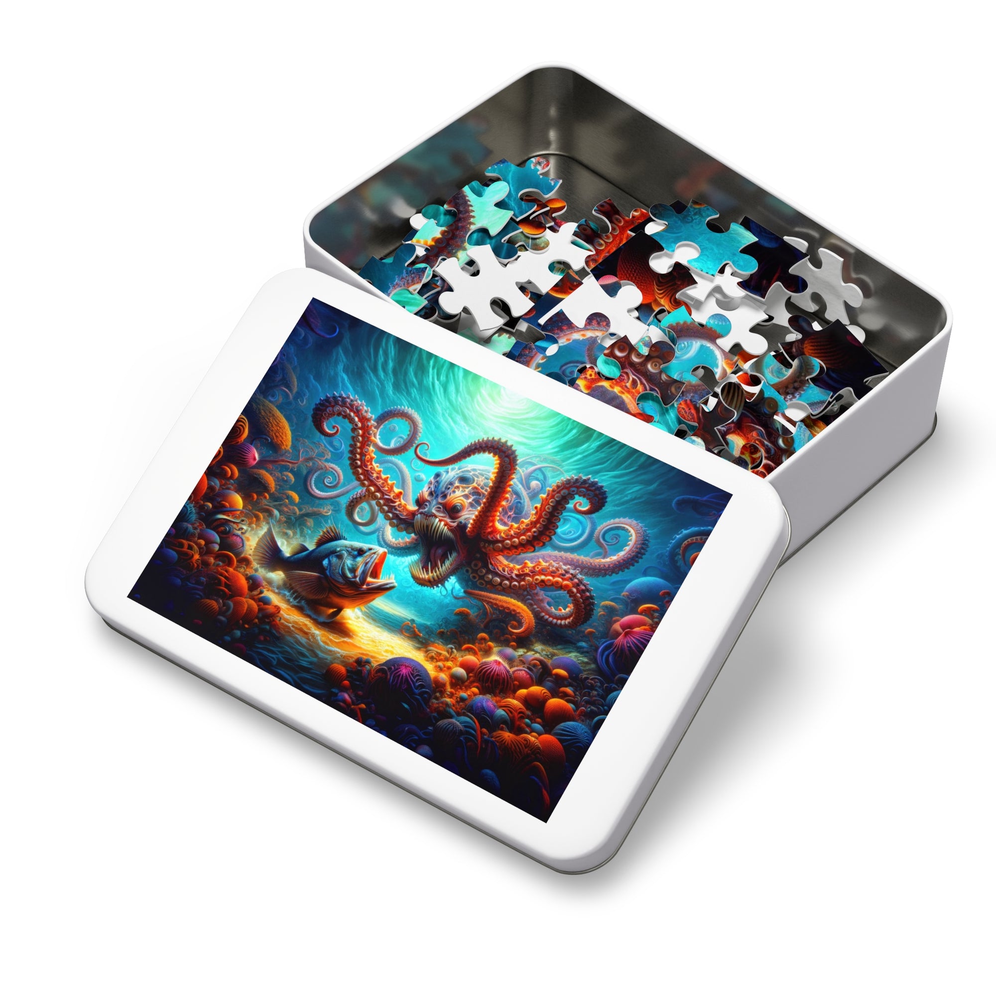 Abyssal Confrontation Jigsaw Puzzle