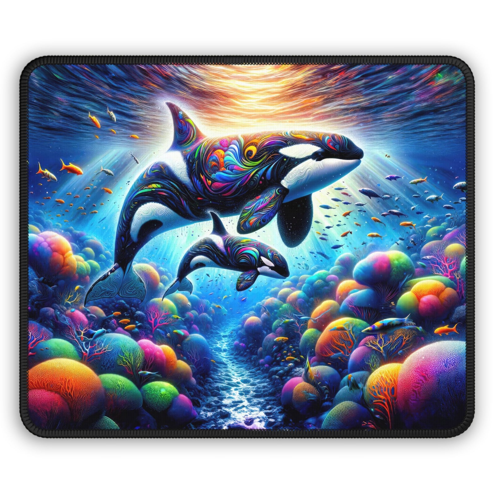 Lullaby of the Luminous Depths Gaming Mouse Pad