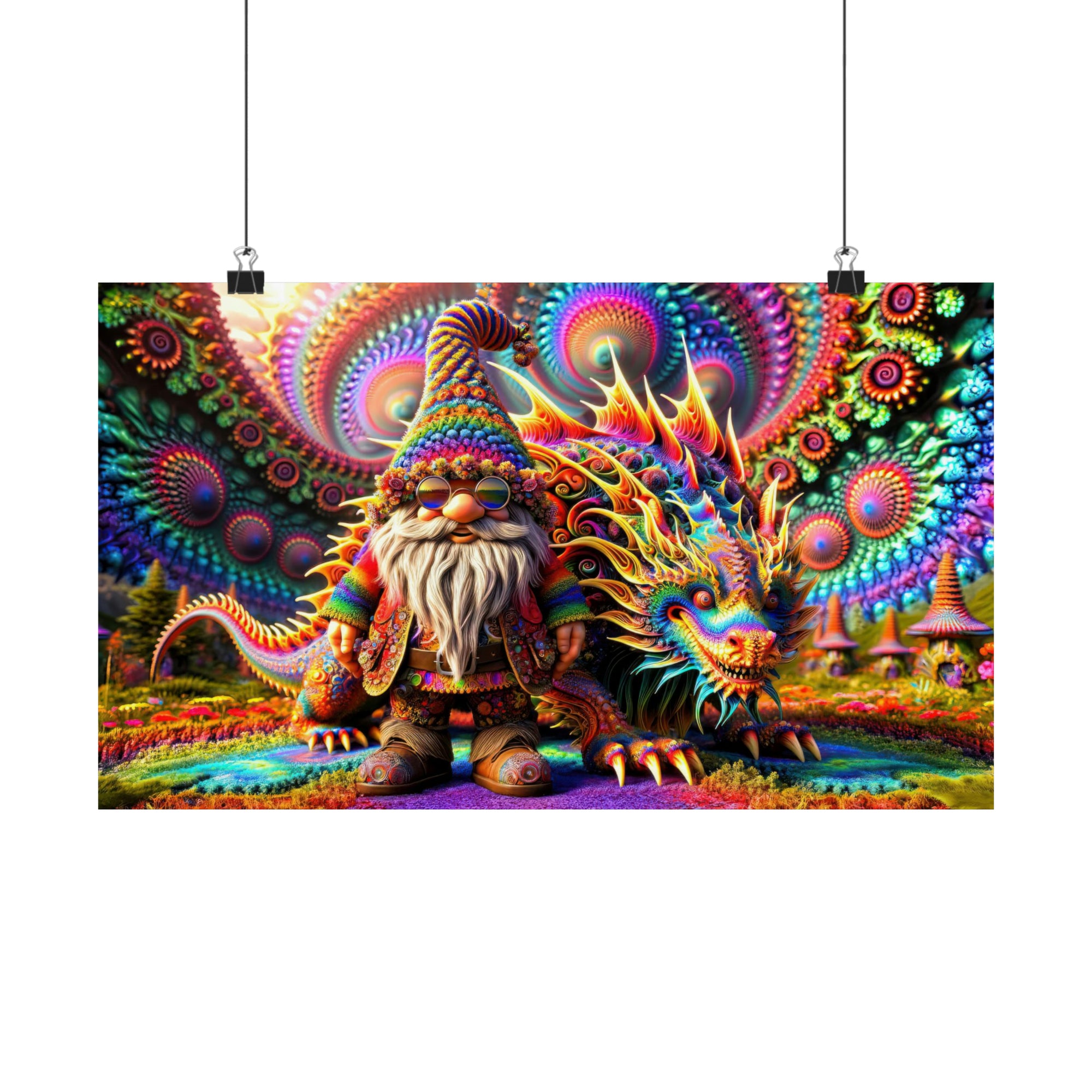 The Gnome's Psychedelic Guardian Poster