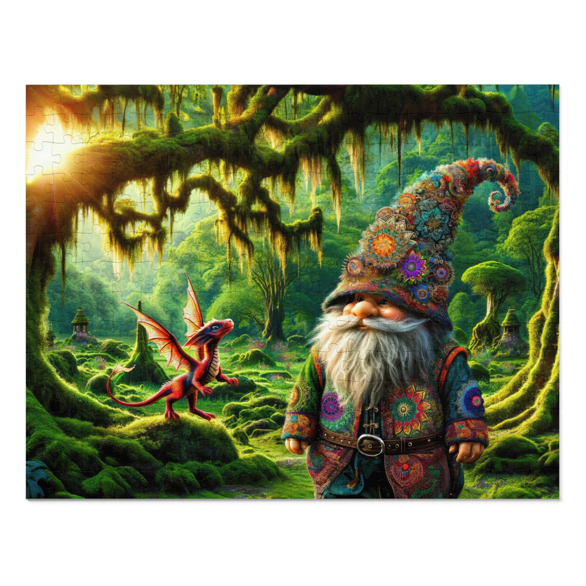 Whispers of the Enchanted Grove Jigsaw Puzzle