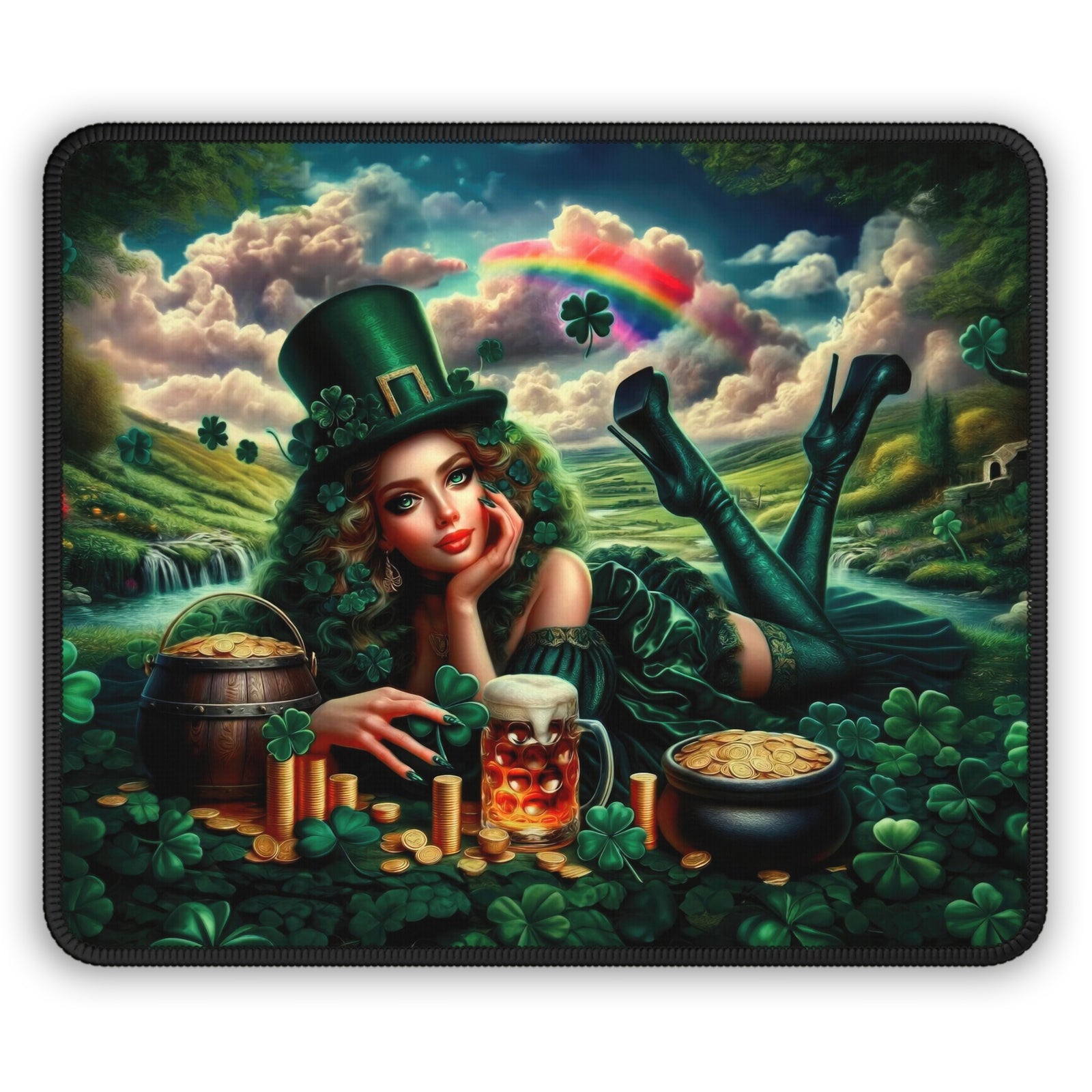 Lady Luck Gaming Mouse Pad