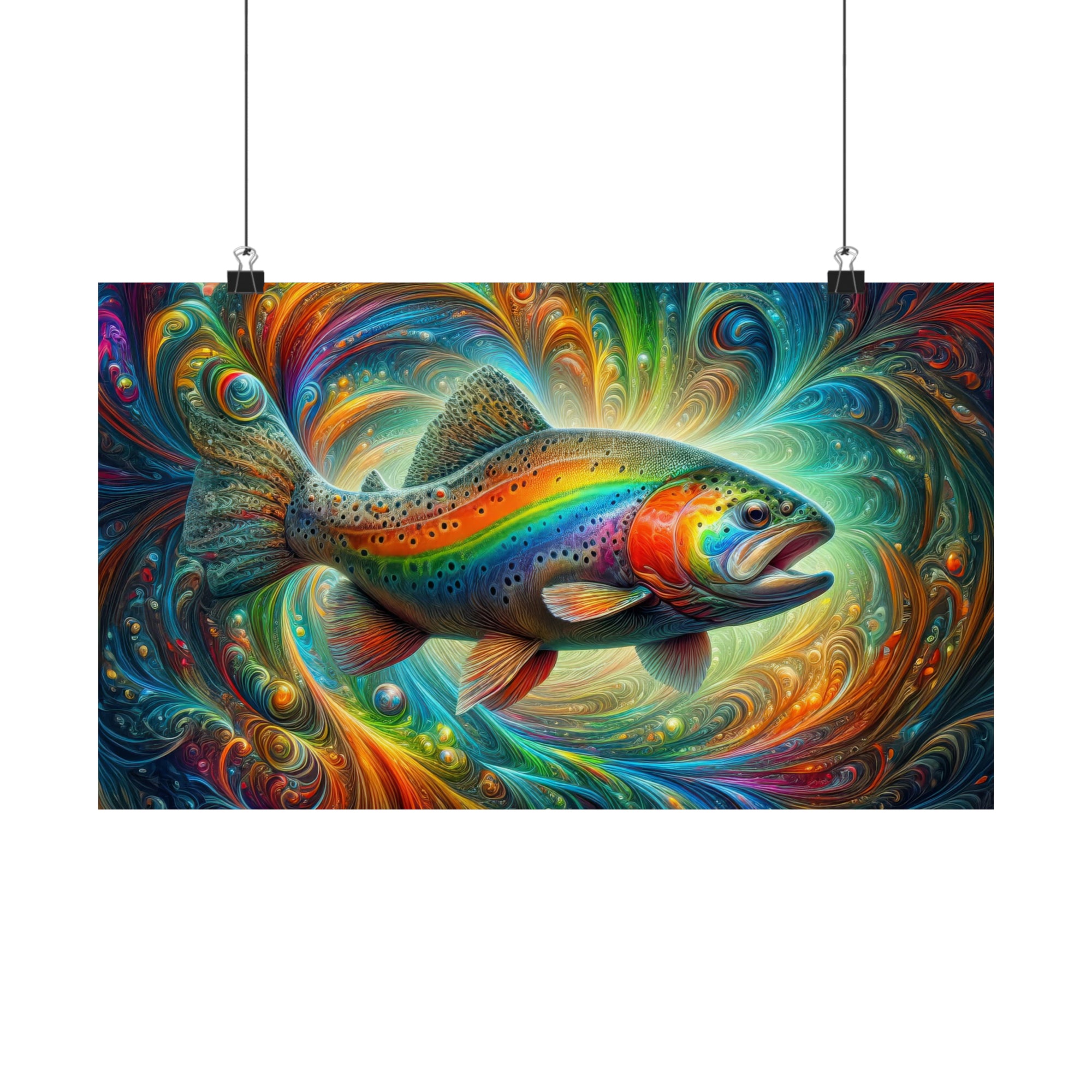 Rainbow River Dance Poster