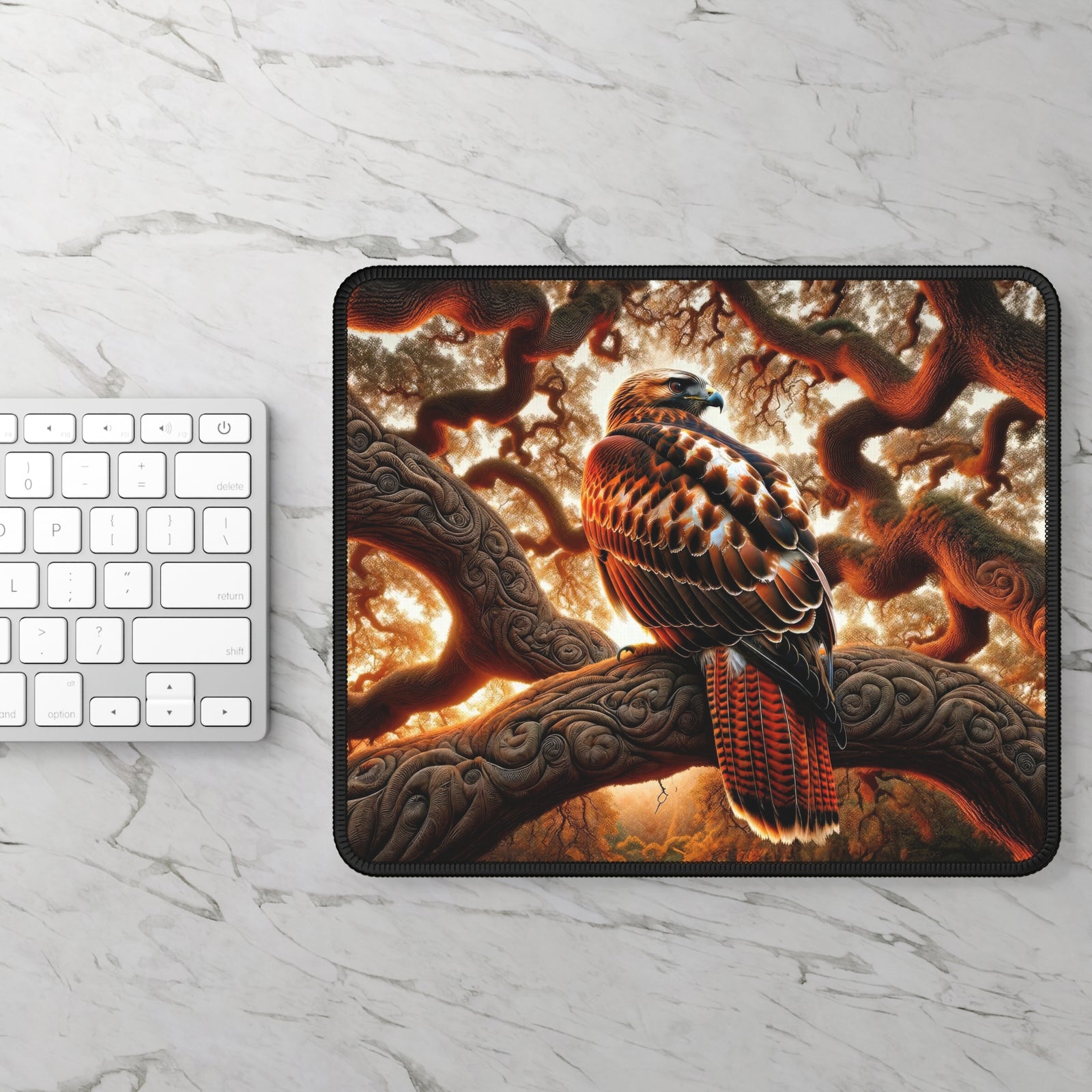Guardian of the Twisted Oaks Gaming Mouse Pad