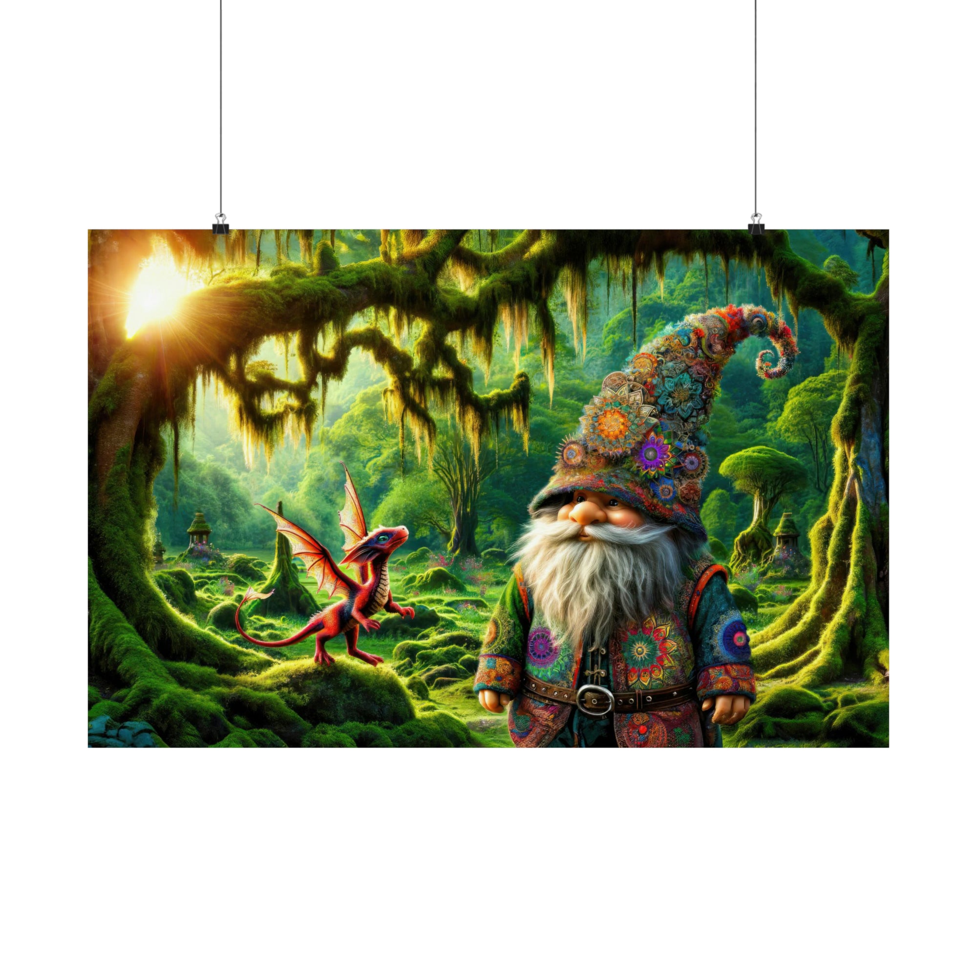 Whispers of the Enchanted Grove Poster
