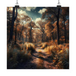A Tapestry of Autumn Hues Poster