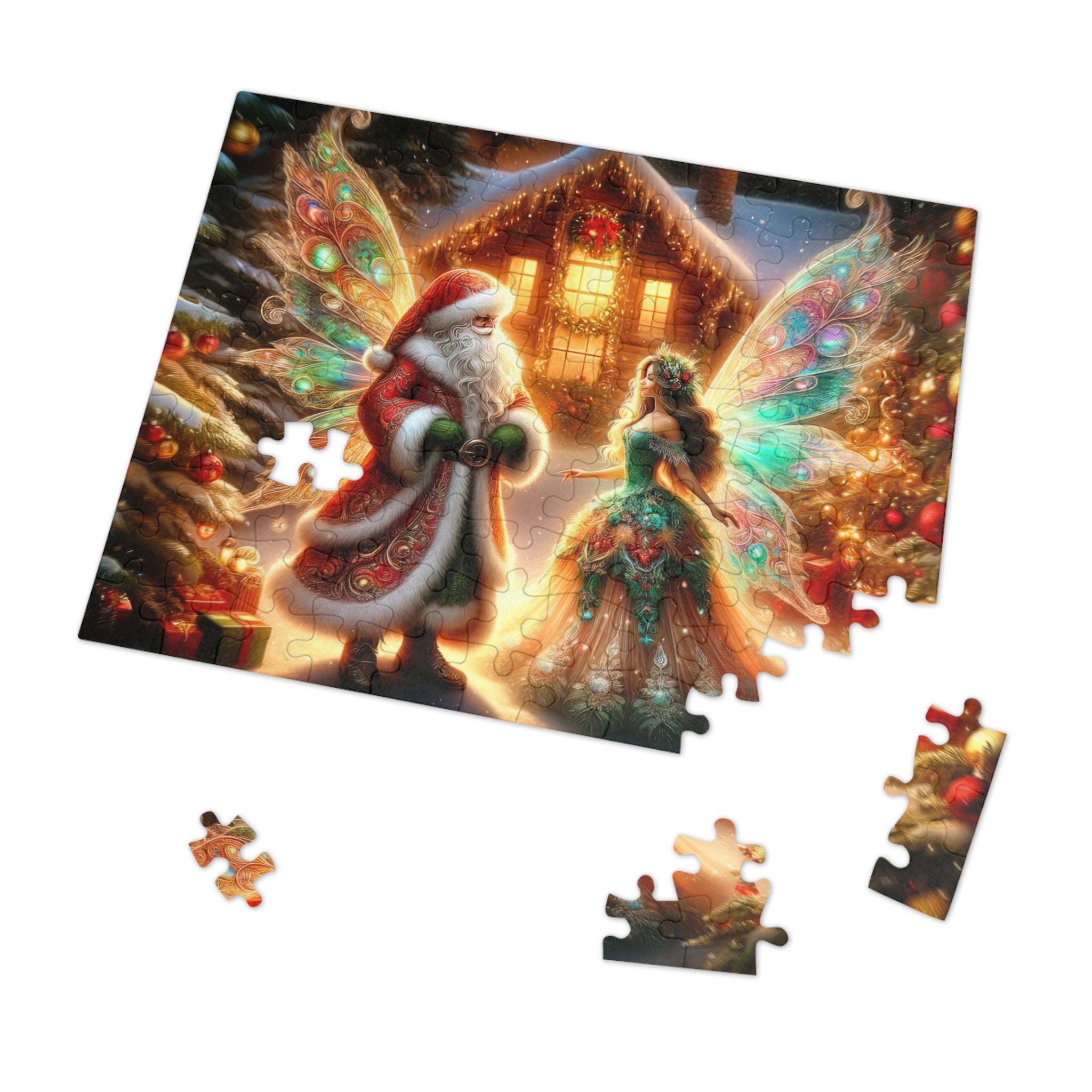 A Fairytale of Frost and Glitter Jigsaw Puzzle