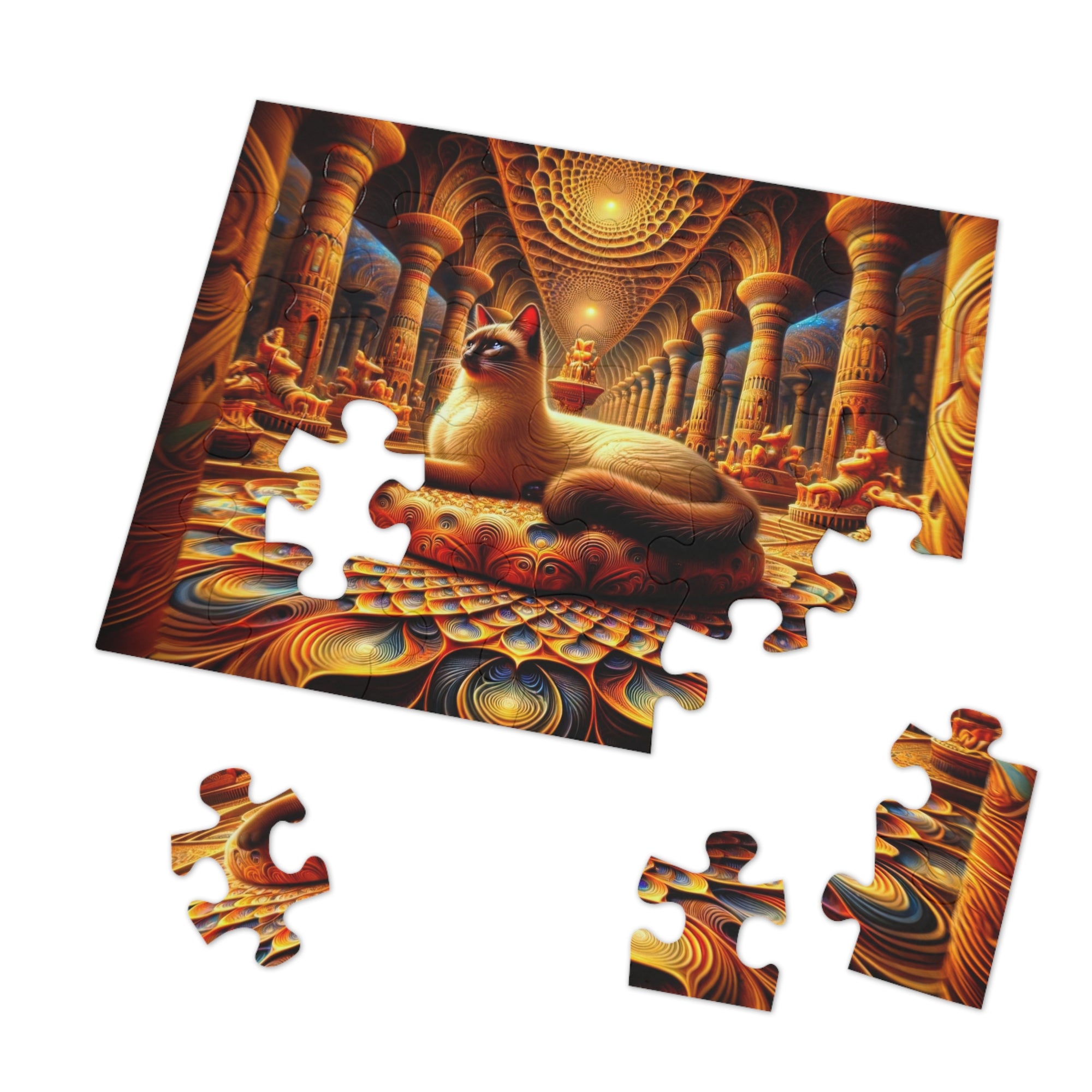 Paws and Pillars Puzzle