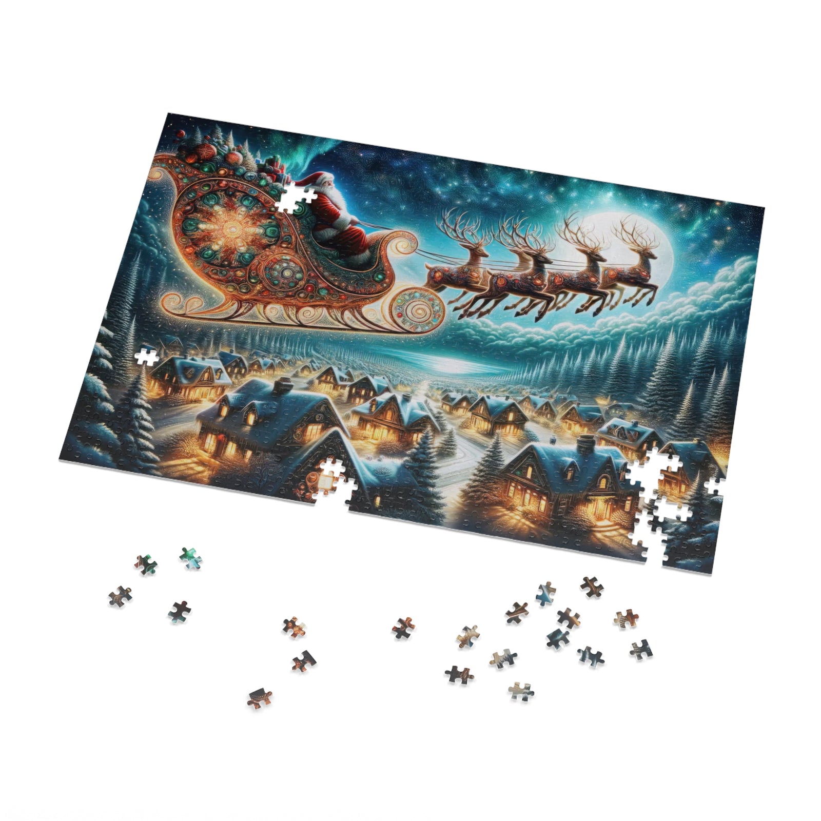 A Celestial Sleigh Ride Jigsaw Puzzle