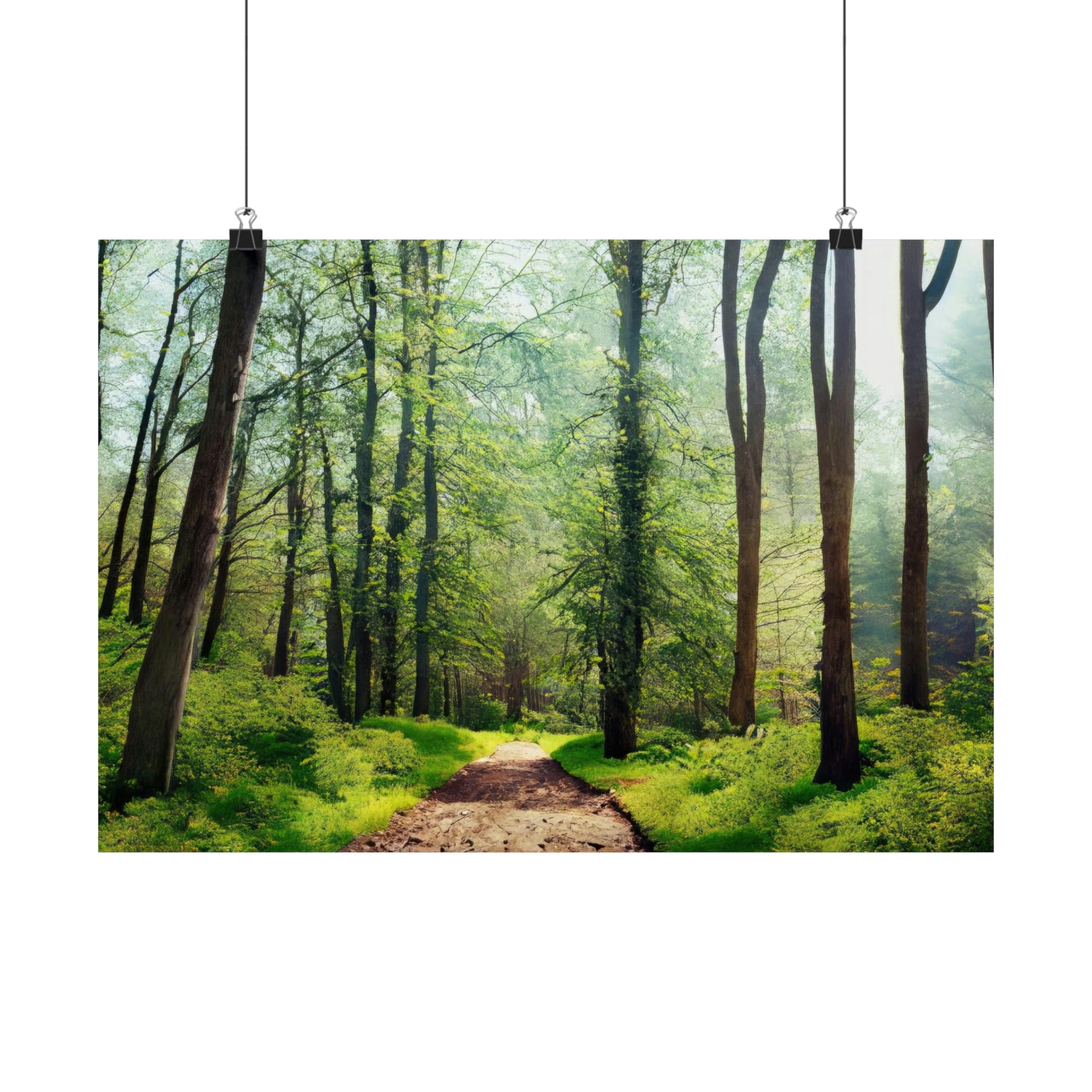 A Trail of Tranquility Poster