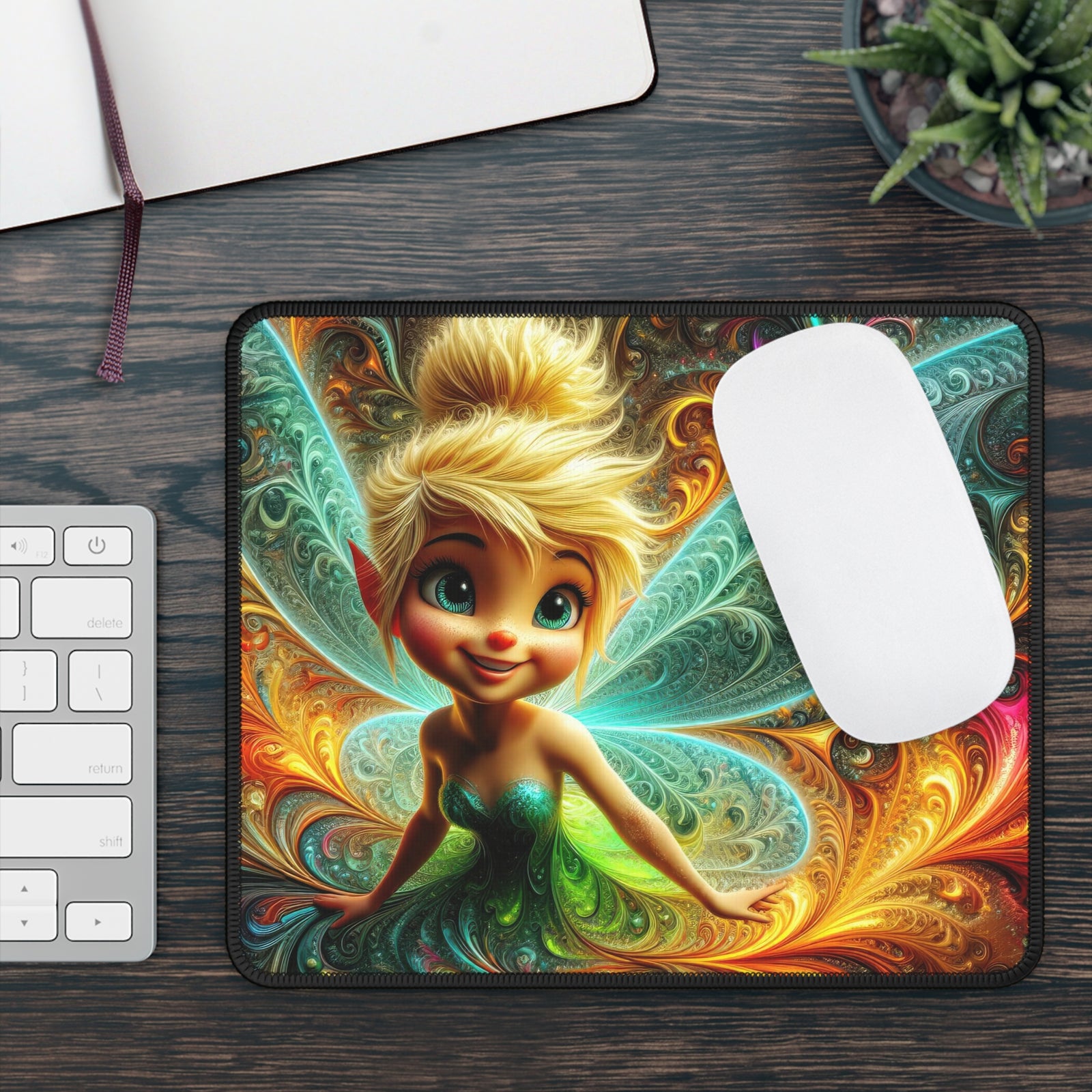 Ornate Overture of the Opulent Sprite Mouse Pad
