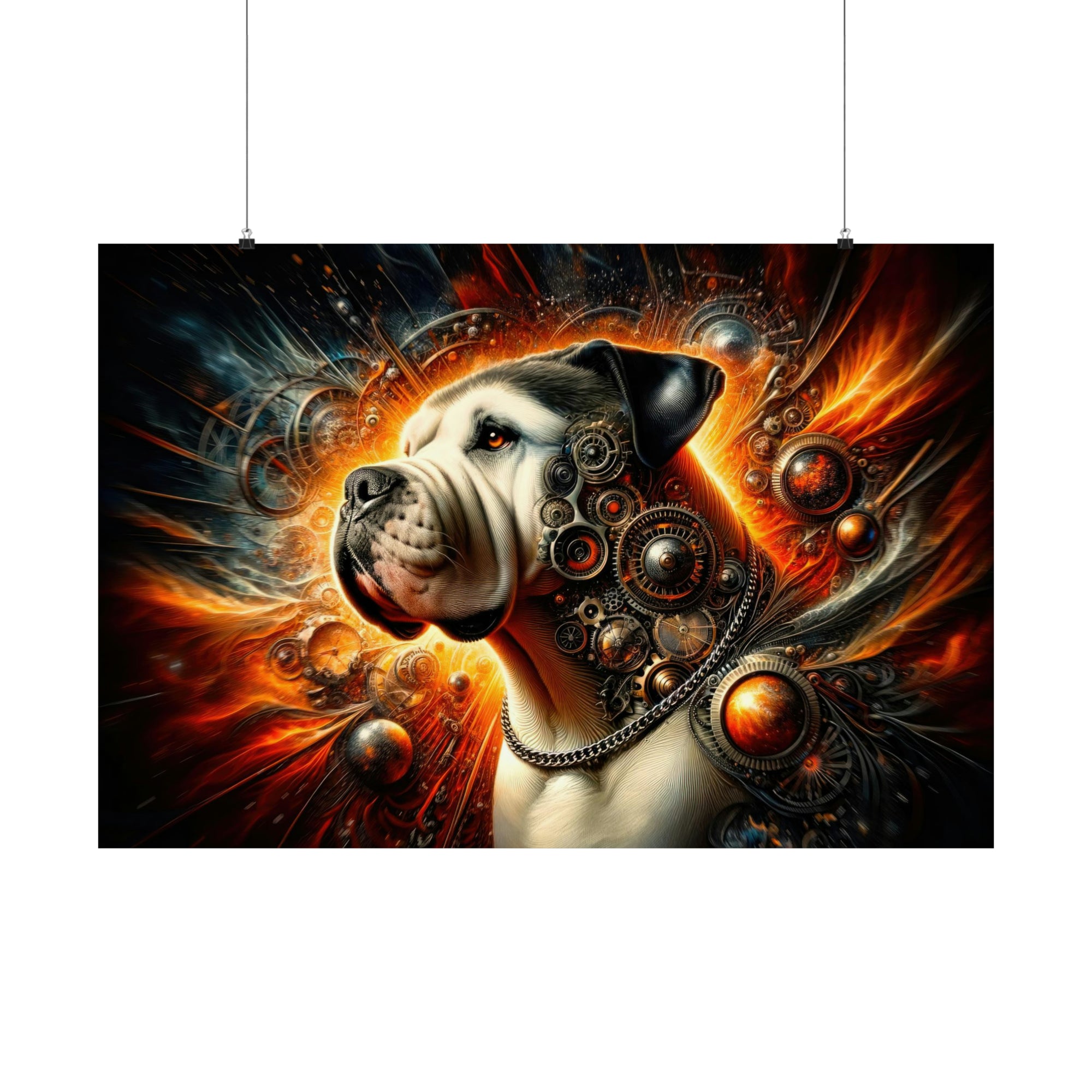 Inferno Pup Poster