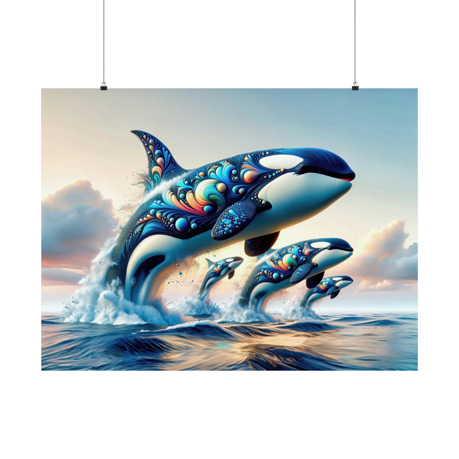 The Aerial Ballet of the Arcadian Orcas Poster