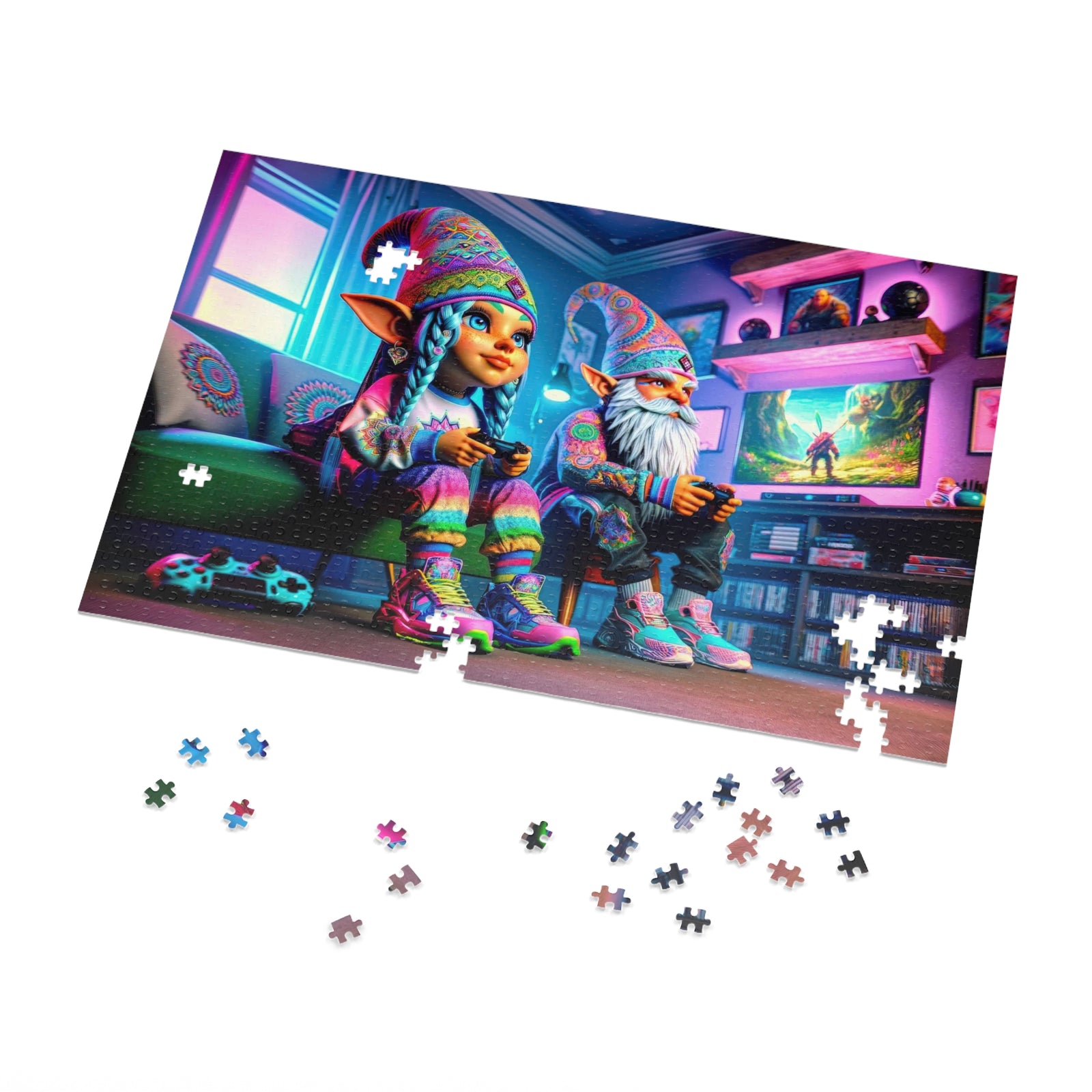 The Gnomish Quest Jigsaw Puzzle