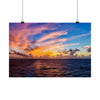 Lost in a Maui Sunset at Sea Poster