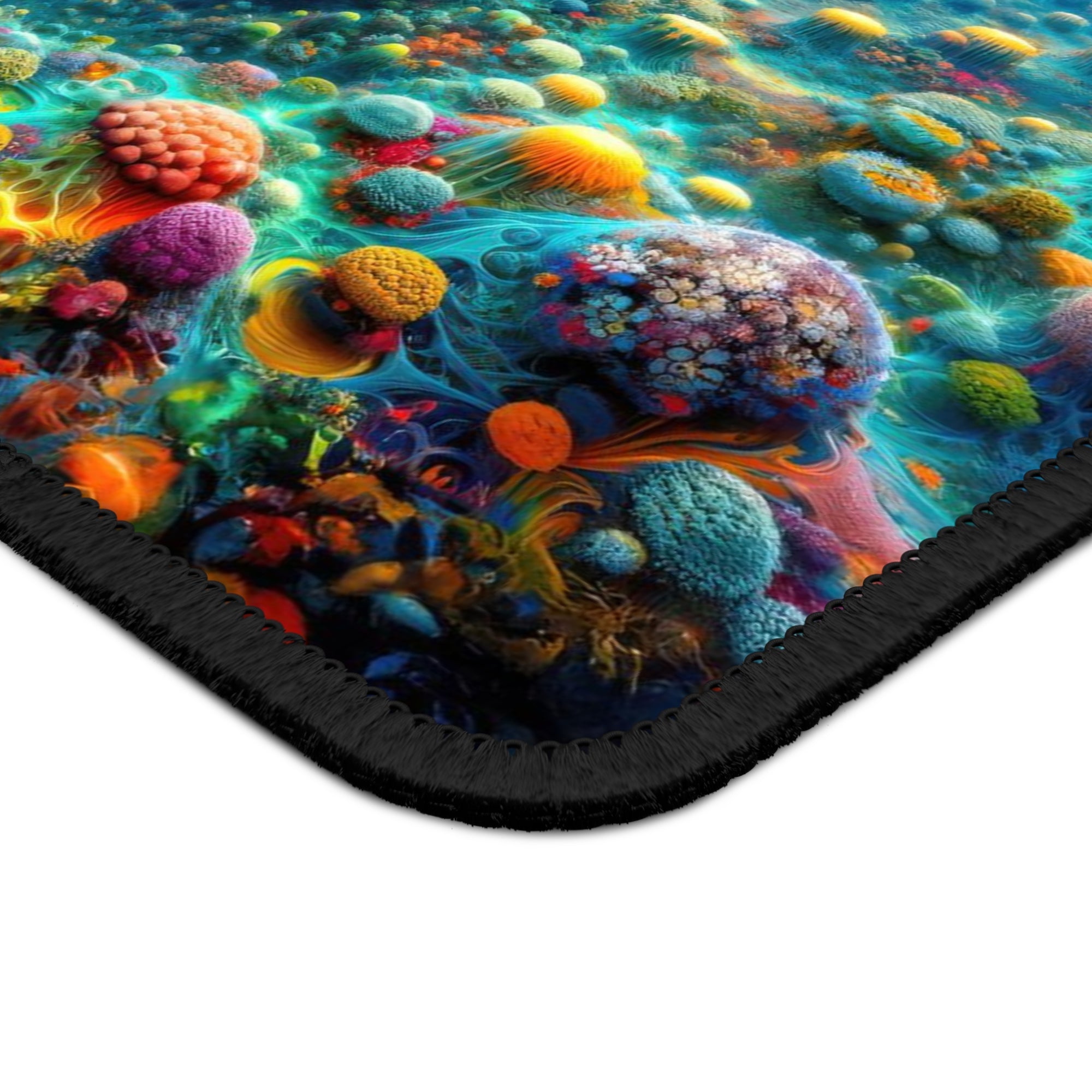 The Sovereign of Spiral Reefs Gaming Mouse Pad