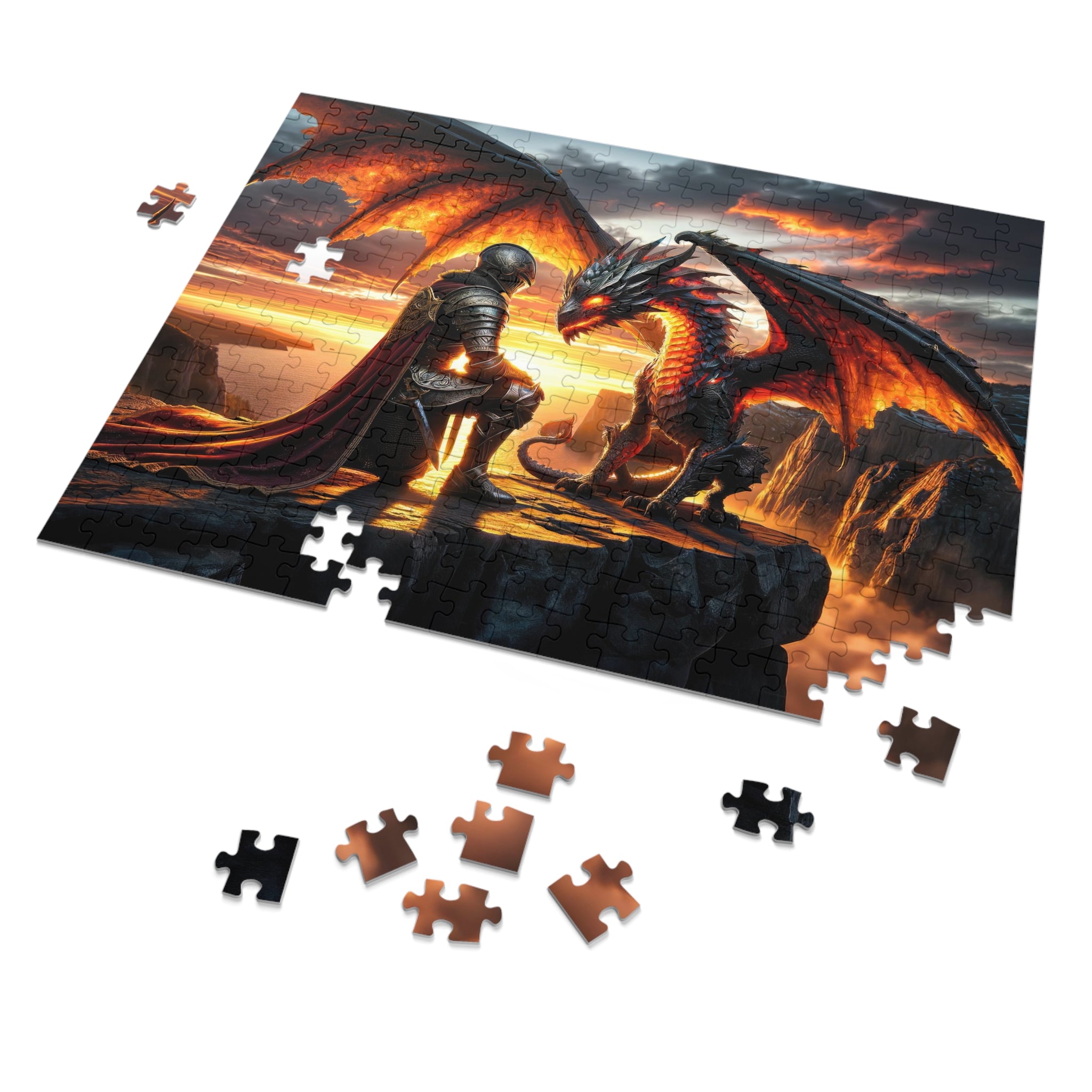 Twilight Pact on Dragon's Bluff Jigsaw Puzzle