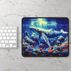 Voyage of the Sapphire Whale Gaming Mouse Pad