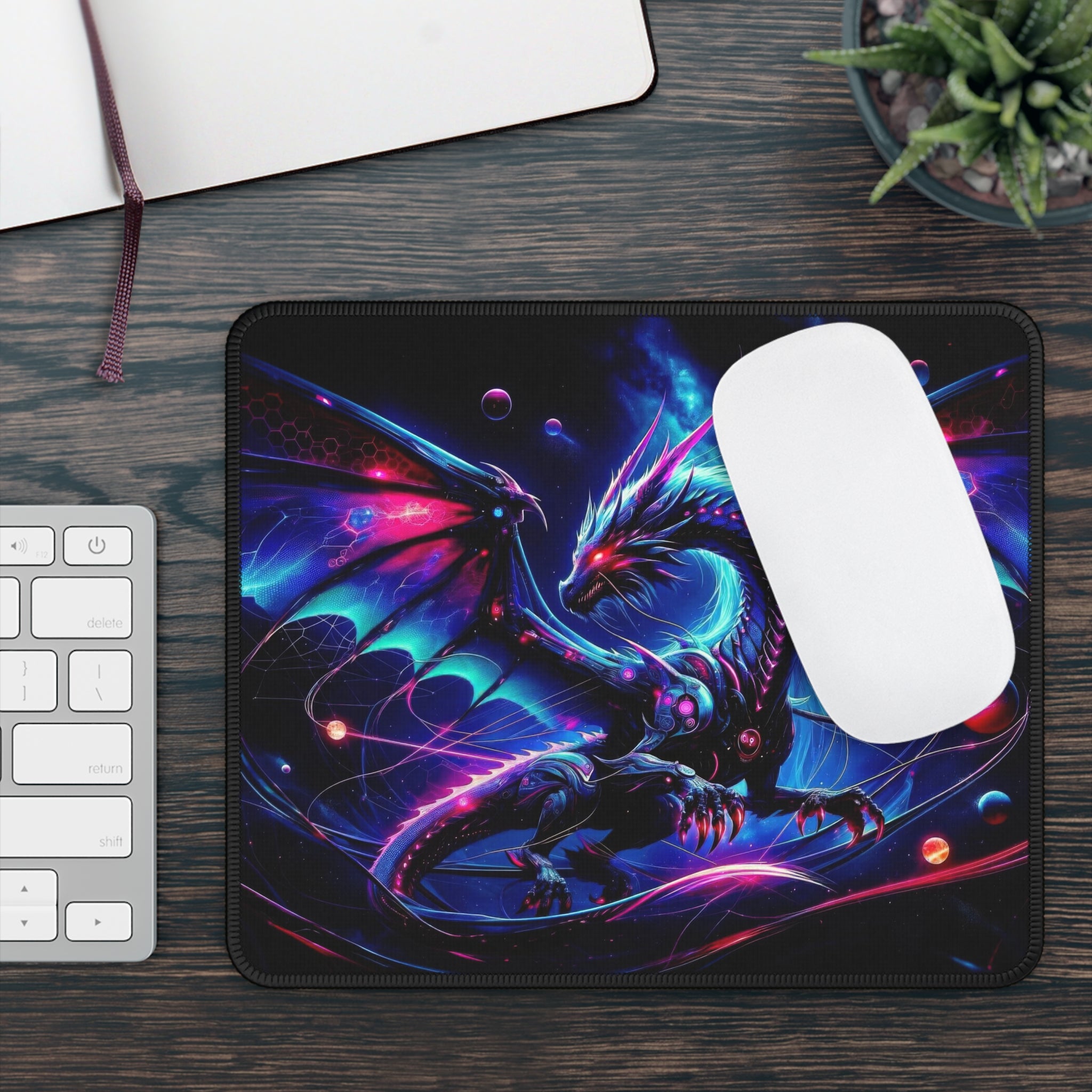 The Binary Beast Gaming Mouse Pad
