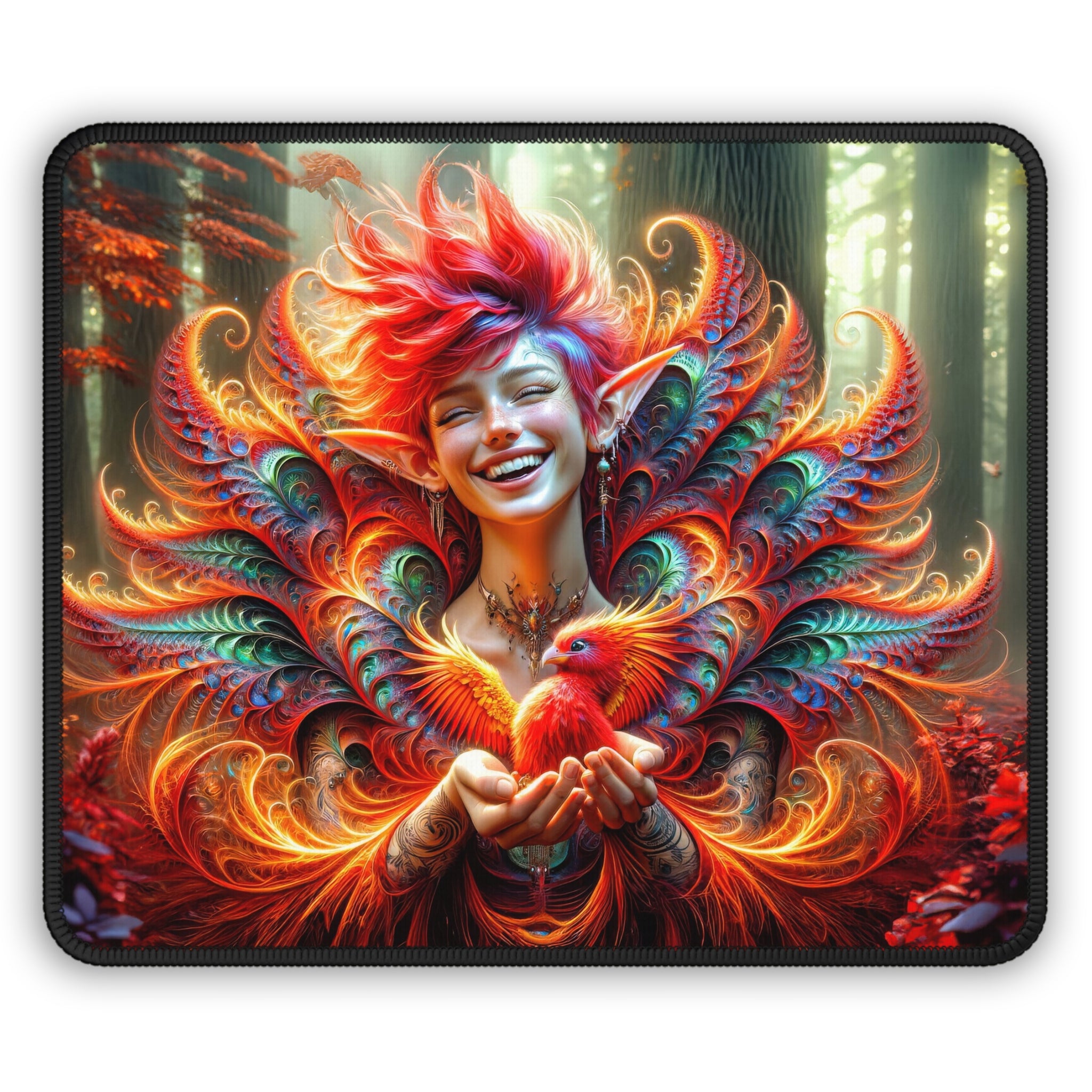 Flames of Jubilation Mouse Pad