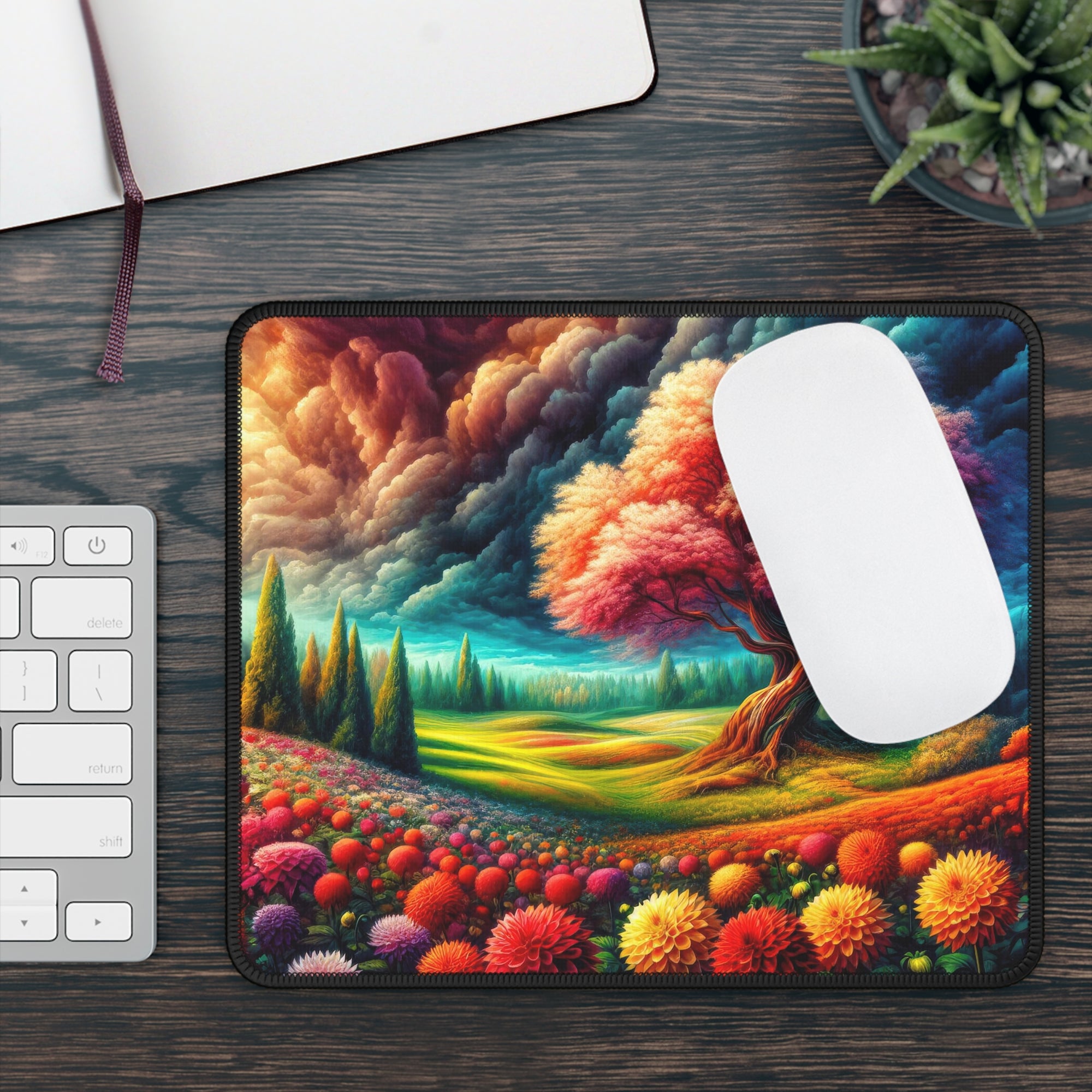 Twilight's Enchanted Canopy Gaming Mouse Pad