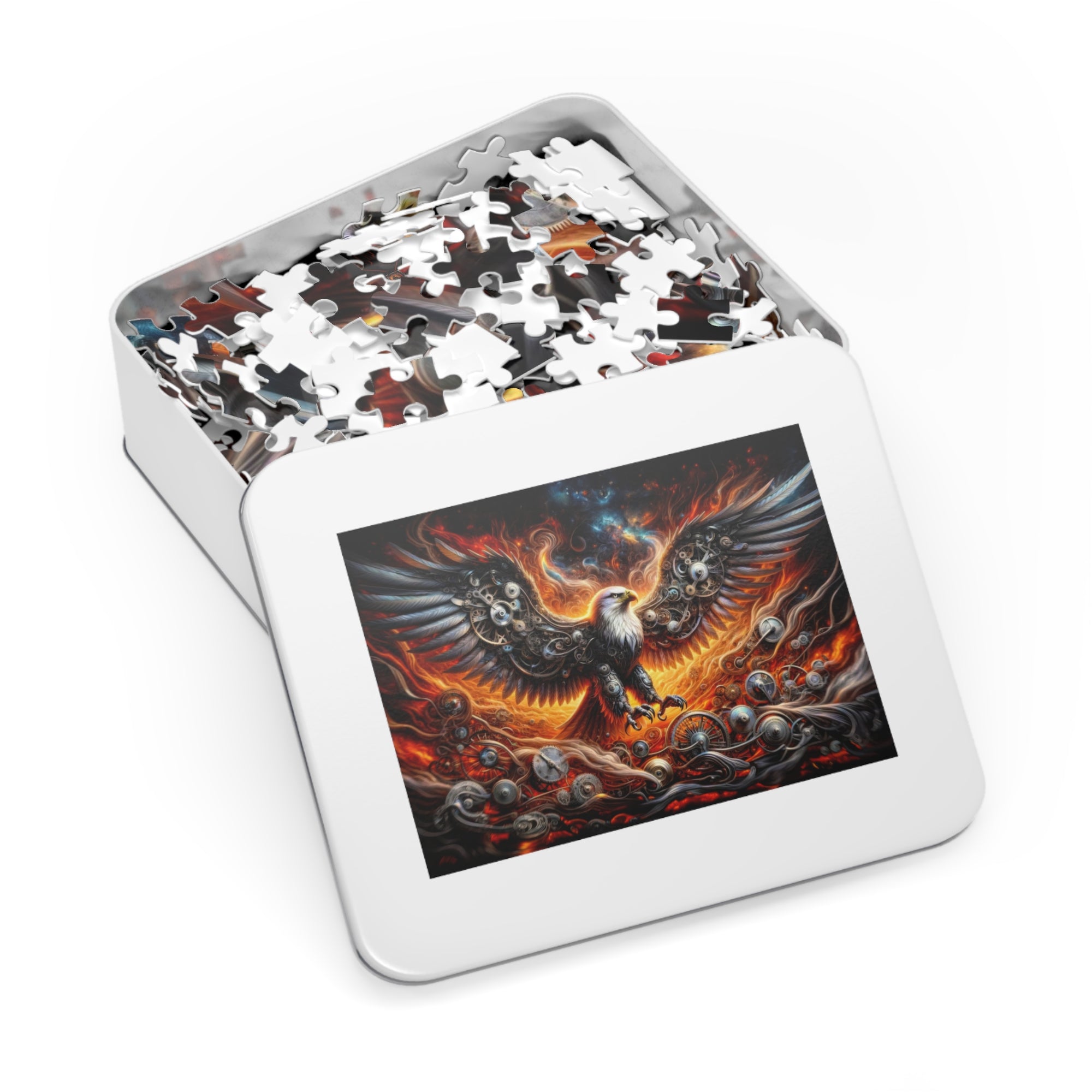 Eagle of the Eternal Gears Jigsaw Puzzle