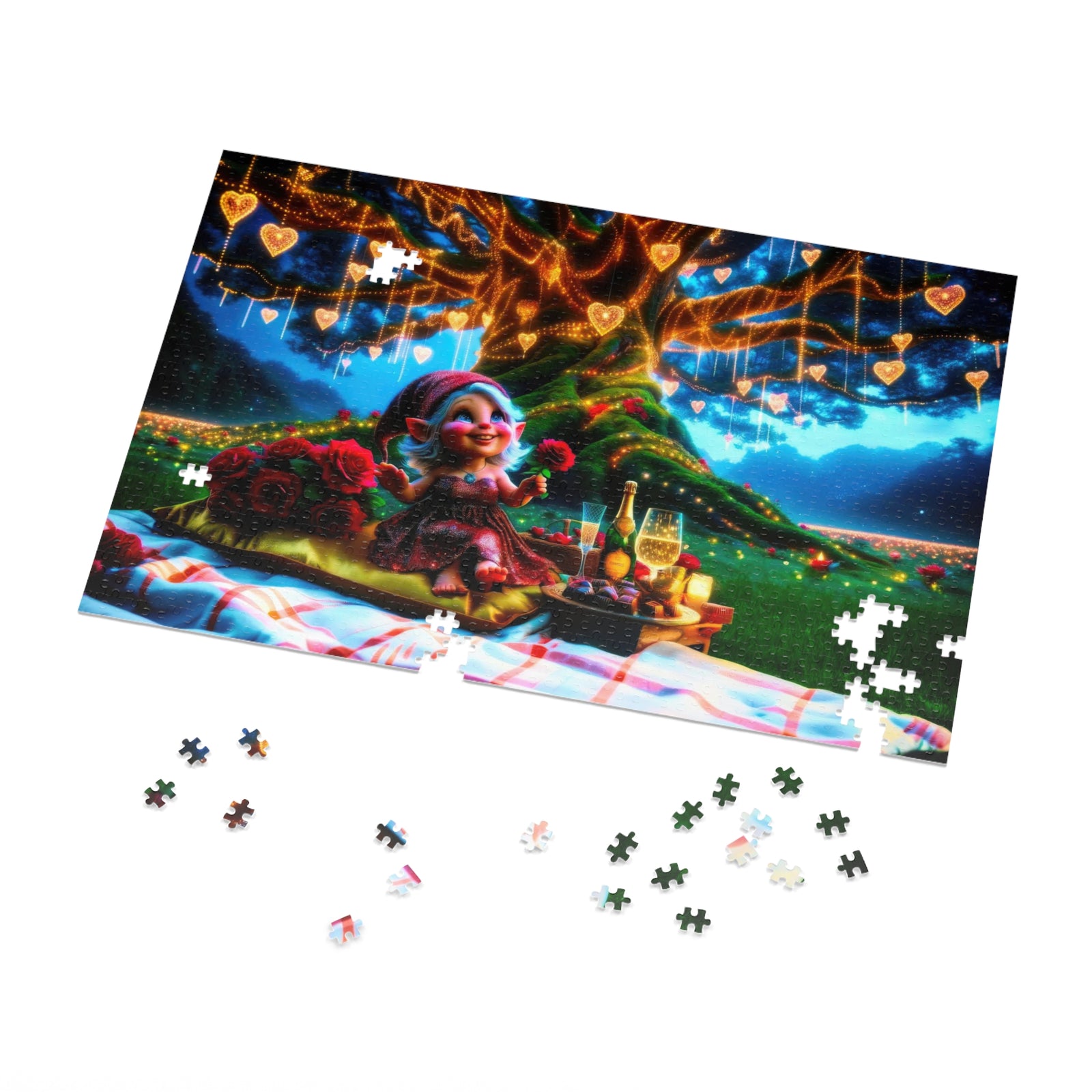 Iceglitter's Enchanting Valentine Jigsaw Puzzle