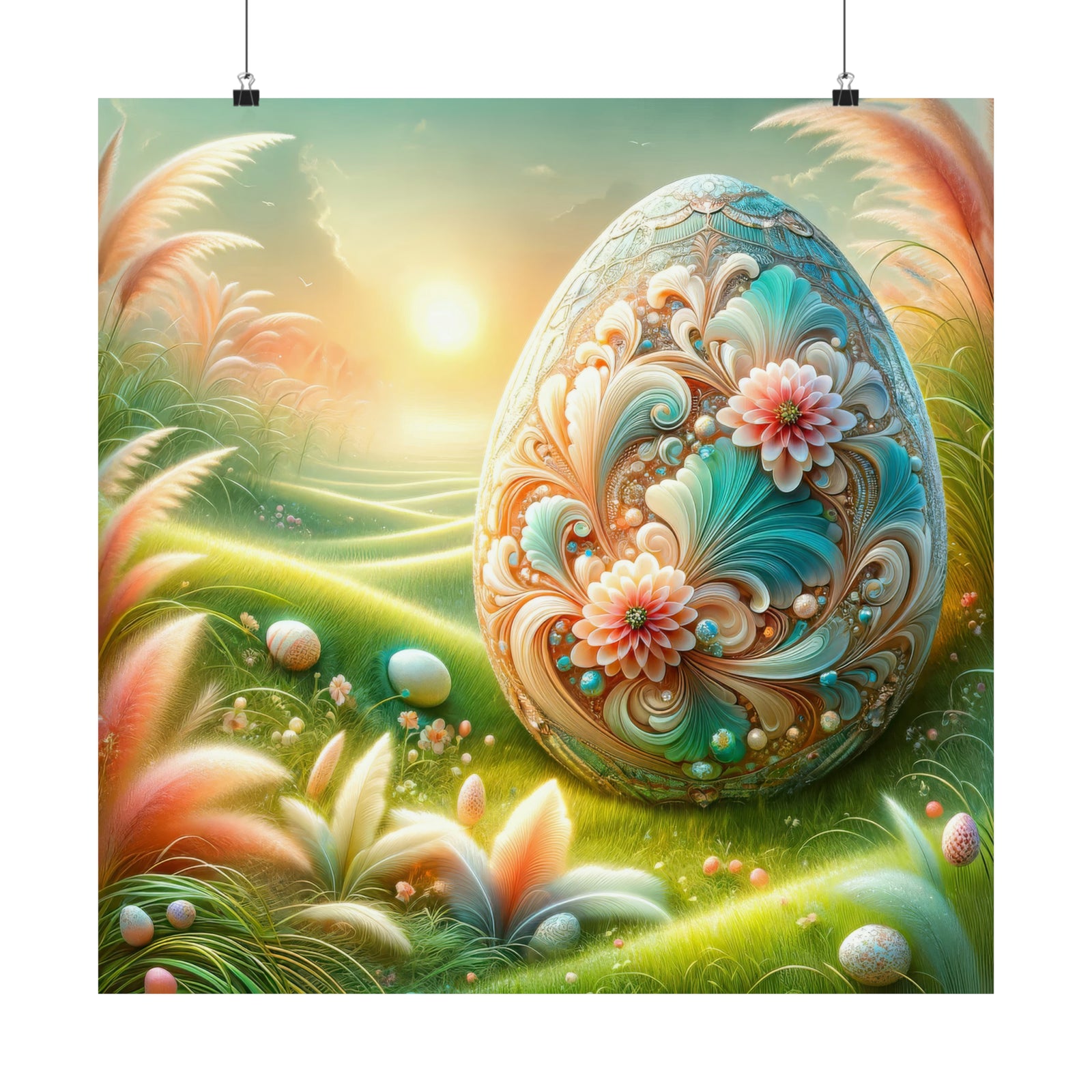 The Grand Tapestry of Spring Poster