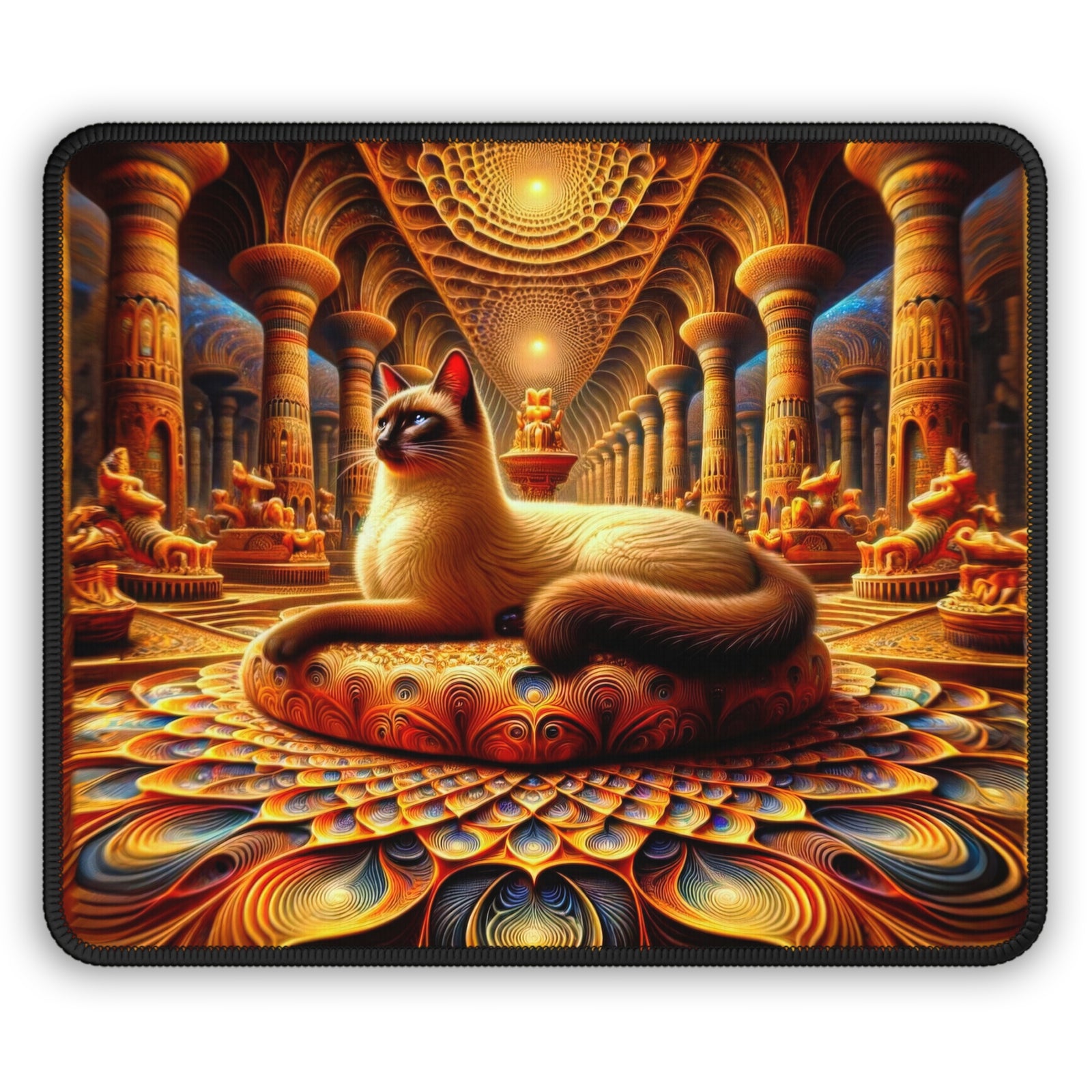 Paws and Pillars Gaming Mouse Pad