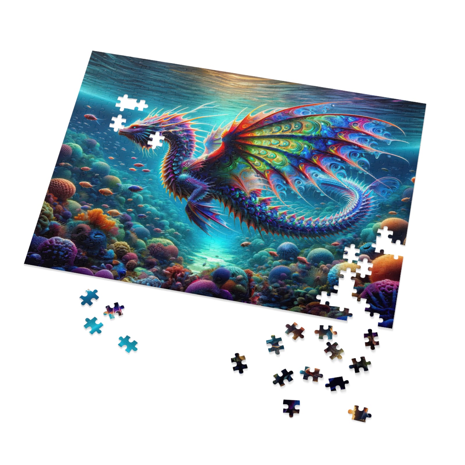 Spectral Leviathan Jigsaw Puzzle