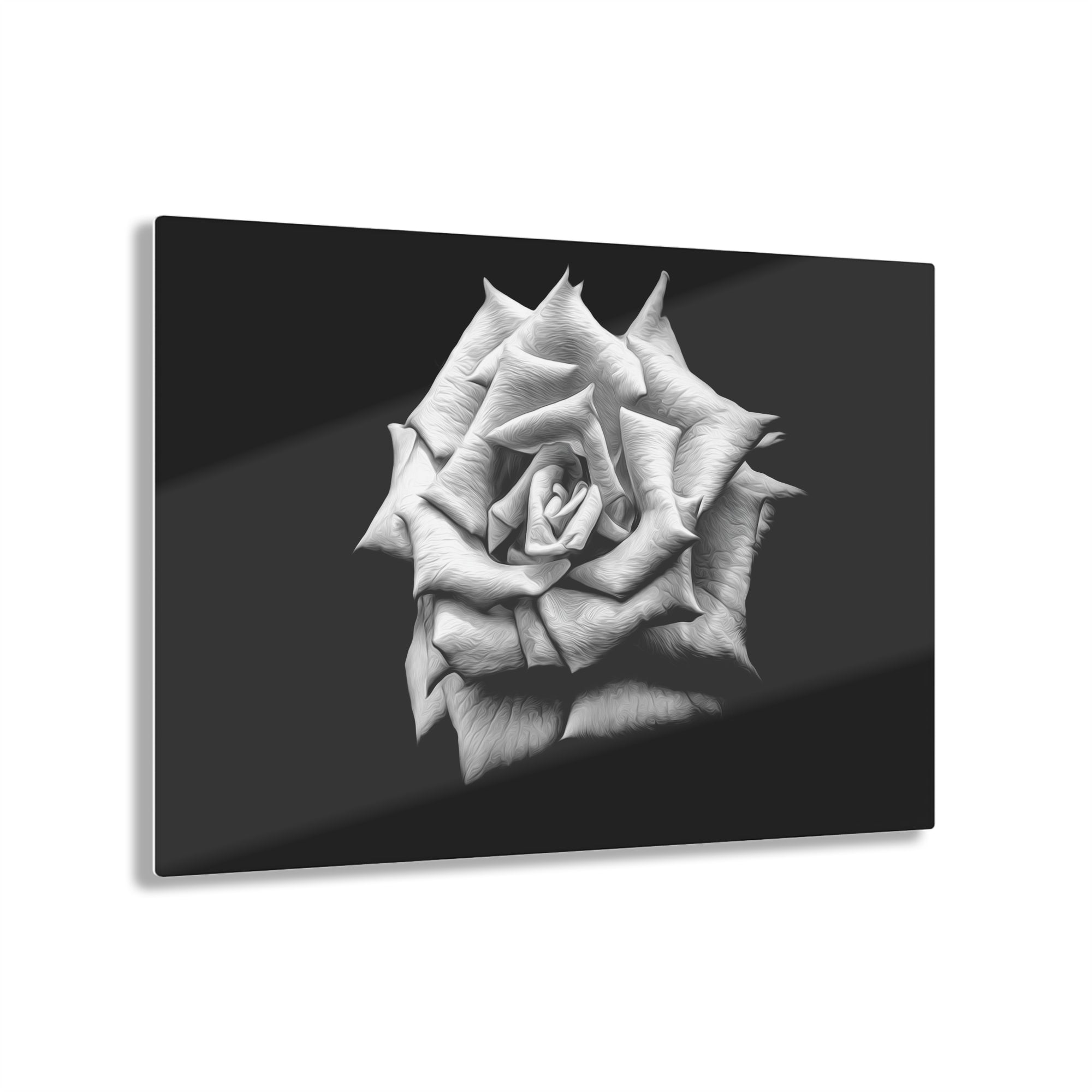 A Rose Alone Acrylic Print