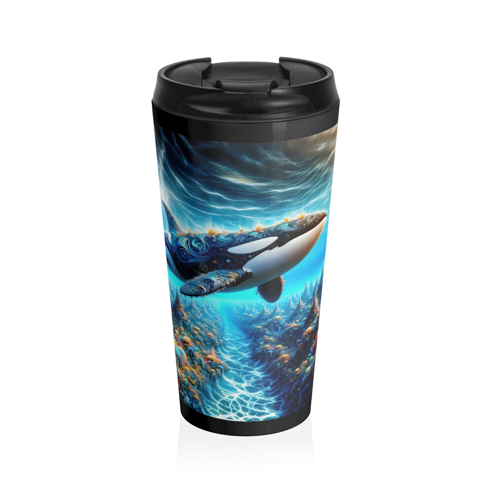 The Oracle of the Oceanic Opus Travel Mug