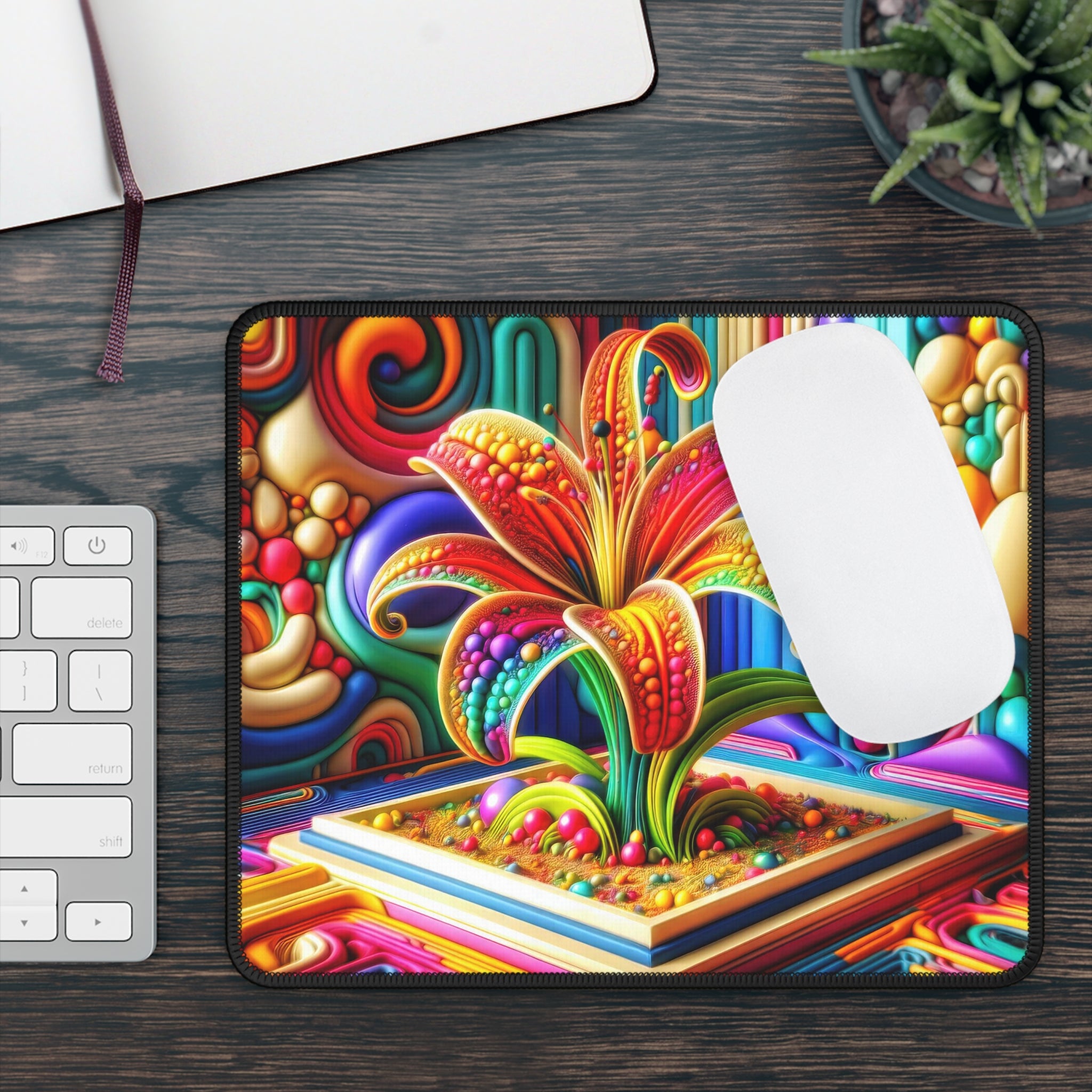 Candylicious Bloom in Whimsyland Gaming Mouse Pad