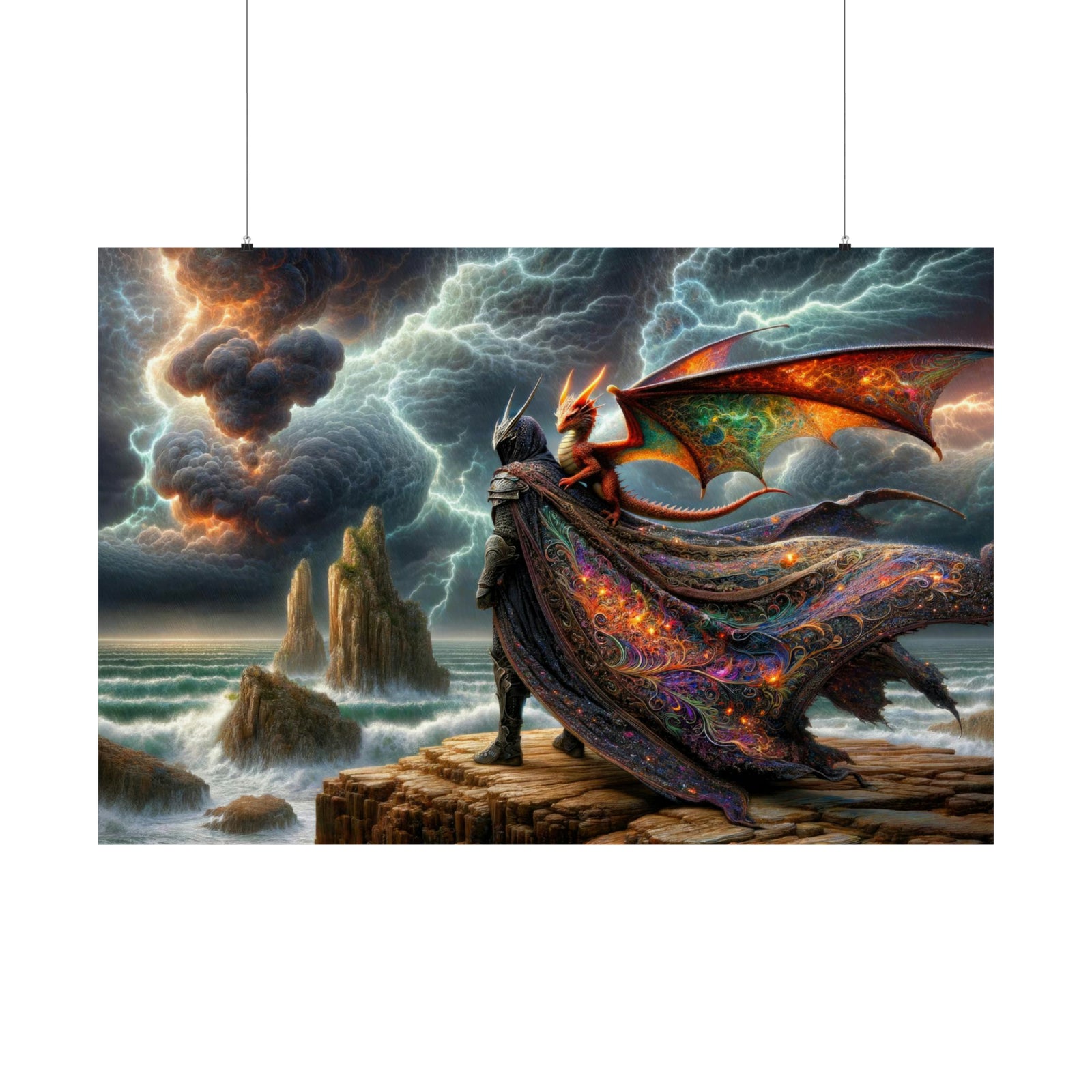 Guardians of the Storm-Wrought Shore Poster