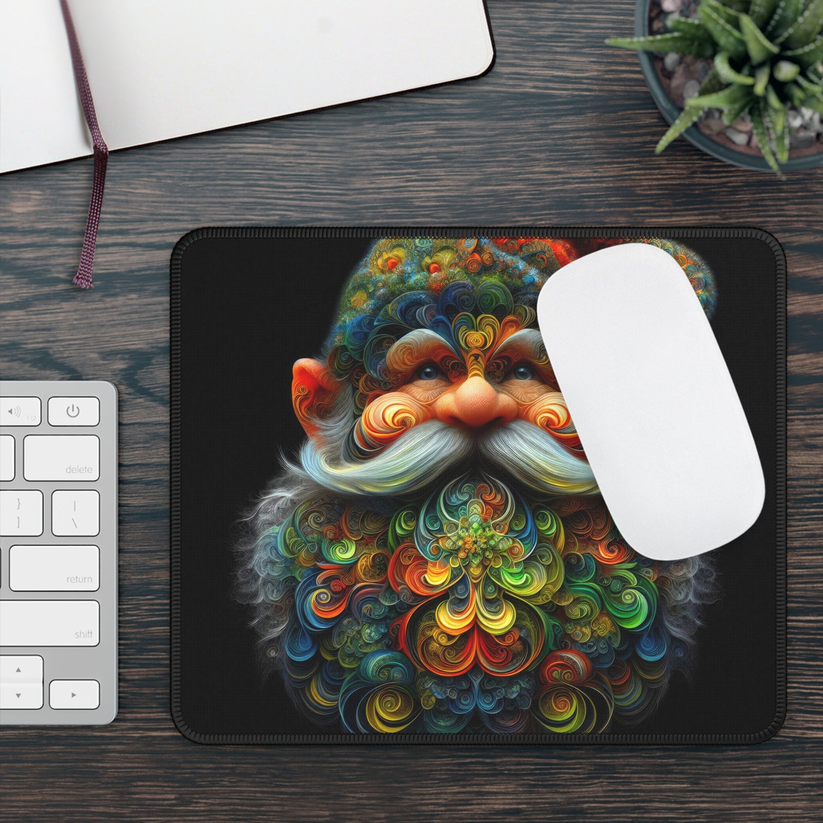 Gnarly the Gnome Gaming Mouse Pad