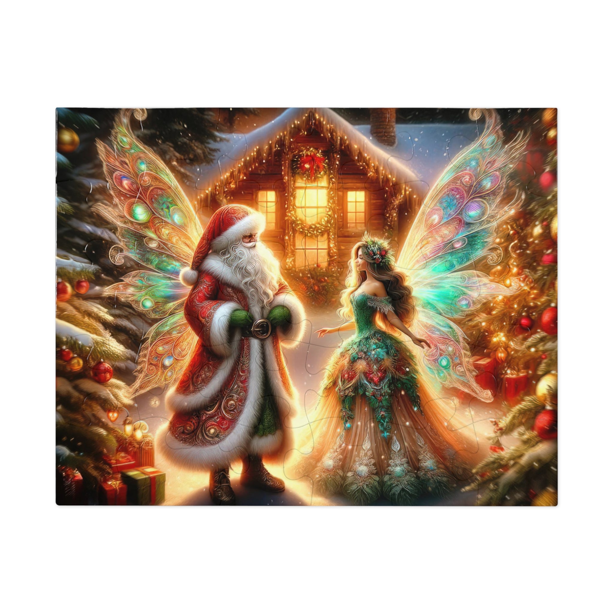 A Fairytale of Frost and Glitter Jigsaw Puzzle