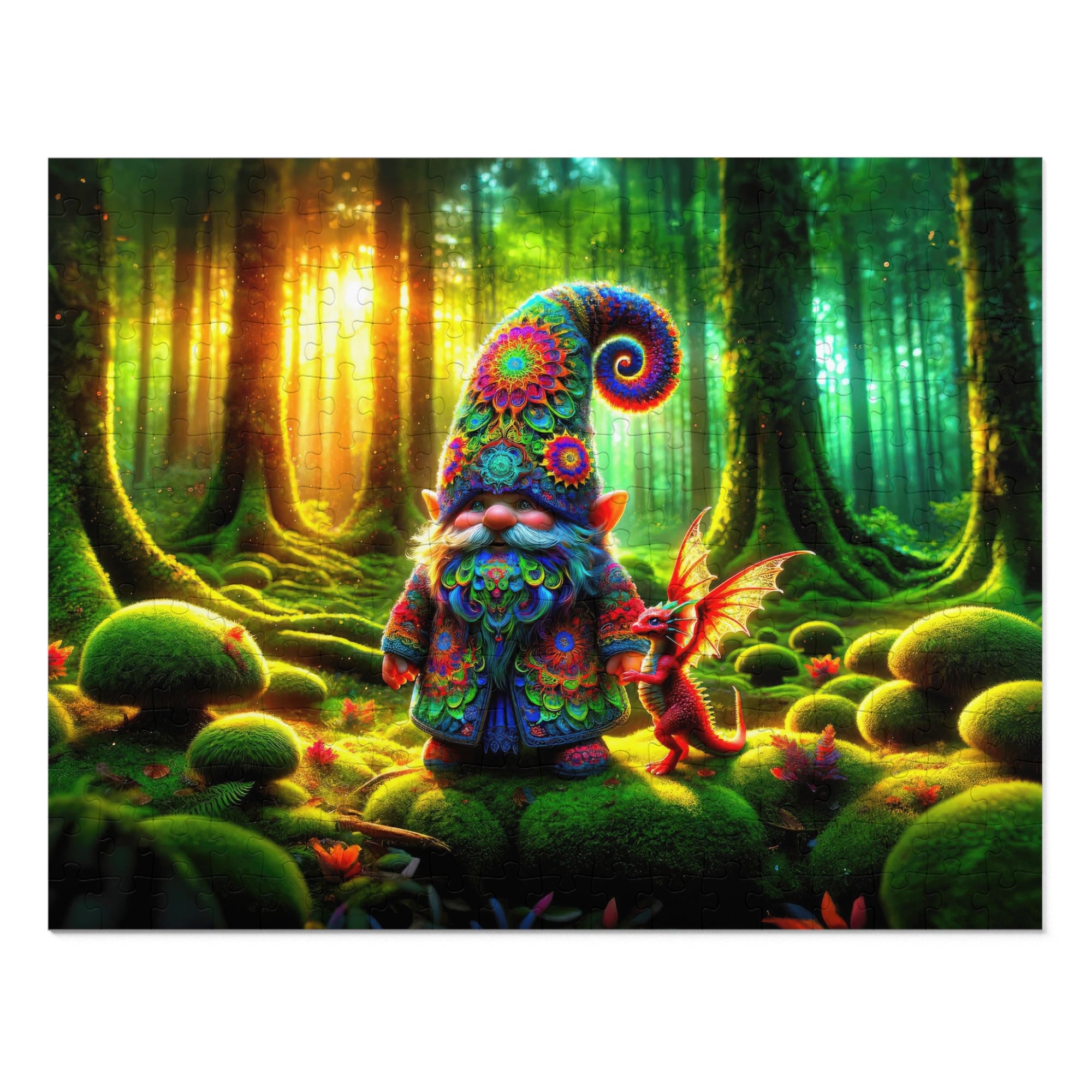 The Gnome's Morning in Enchanted Woods Jigsaw Puzzle