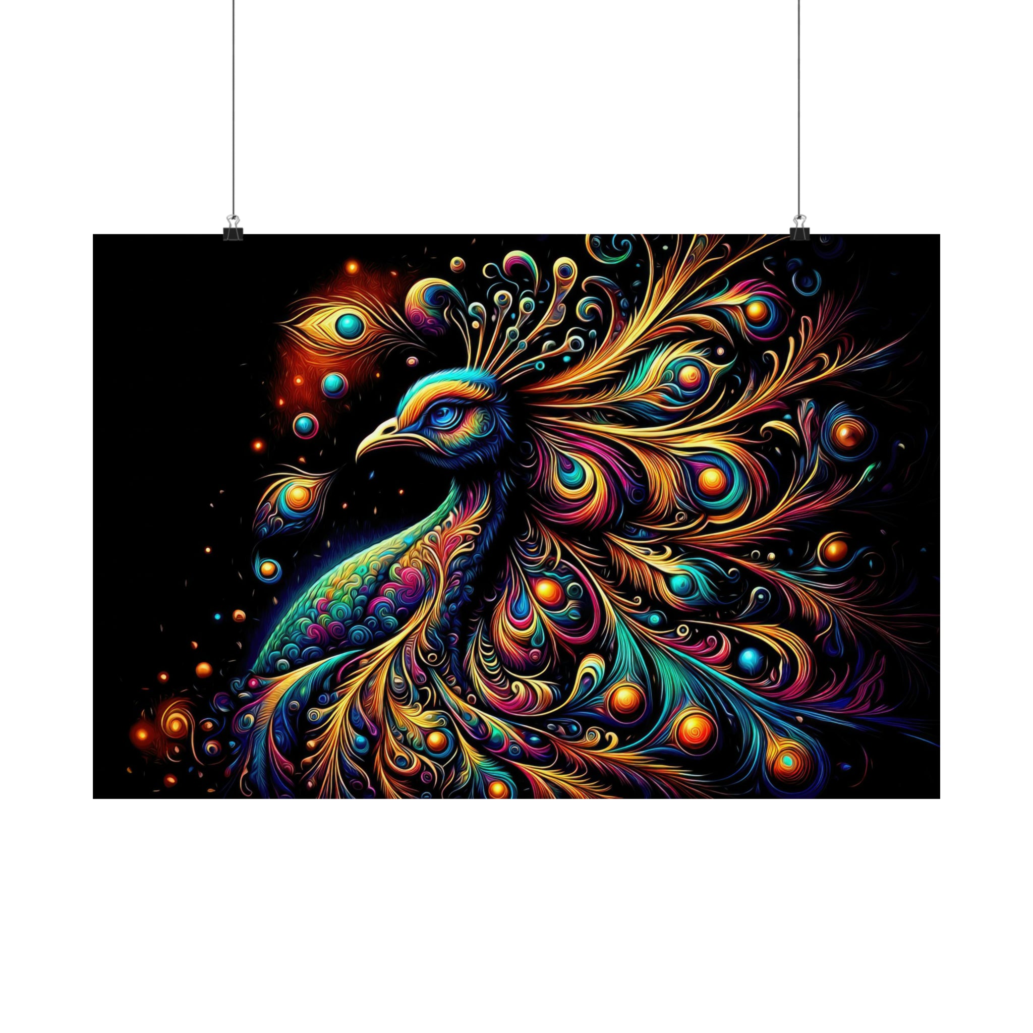 Cosmic Cascade of Plumes Poster