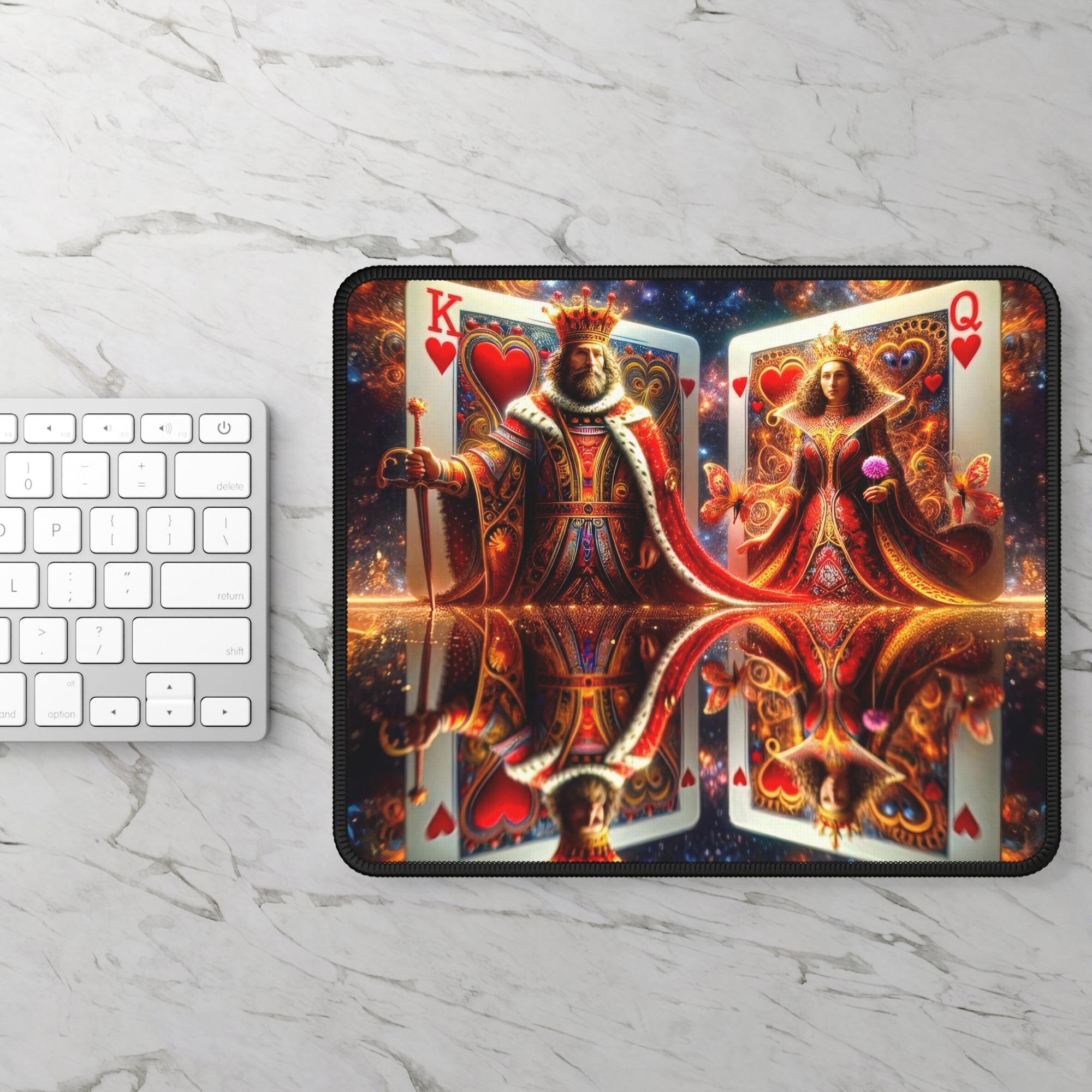 A Celestial Pair Gaming Mouse Pad