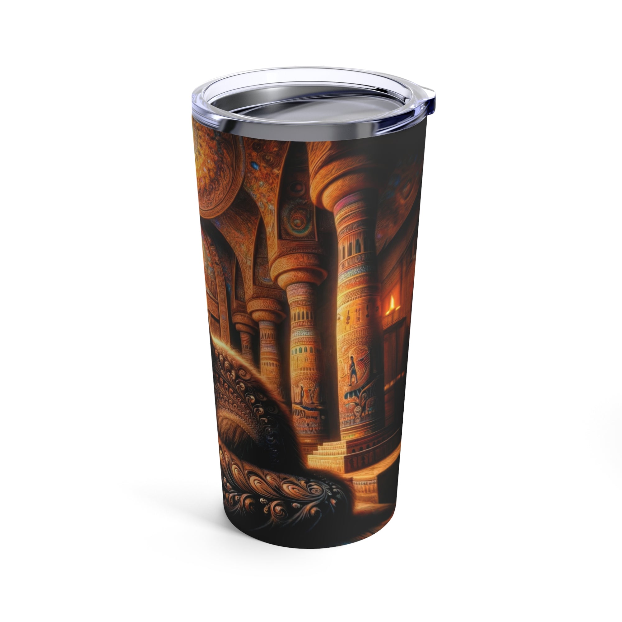 Siamese Oracle in the Temple of Time Tumbler 20oz