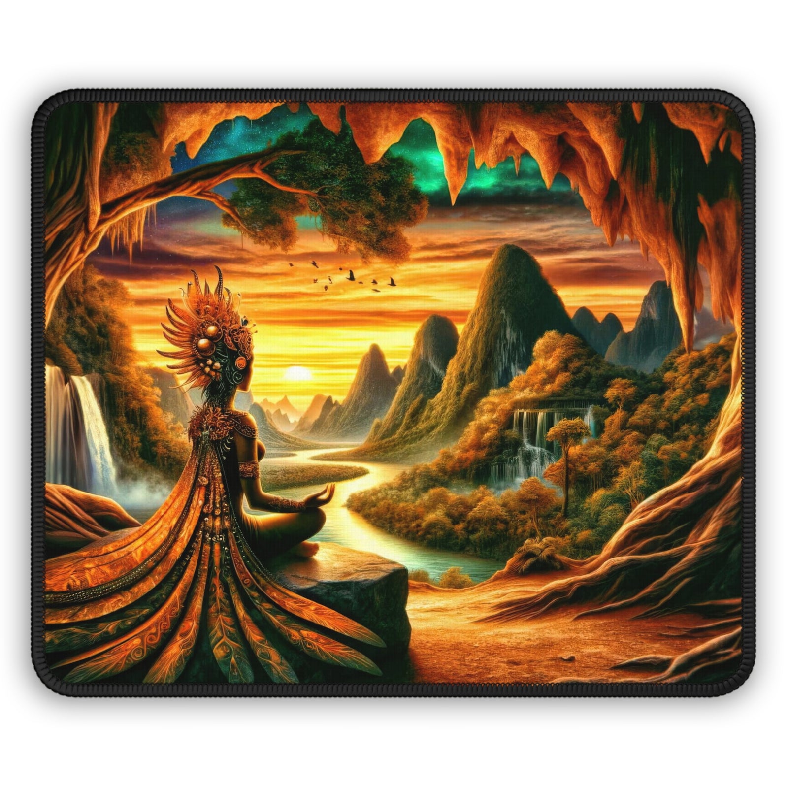 Monarch of the Mystic Falls Gaming Mouse Pad