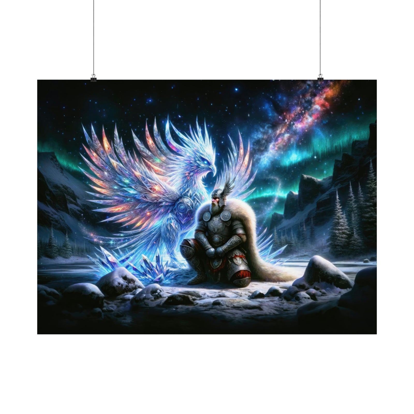 Cosmic Guardian's Vigil Poster