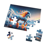 Ablaze Amongst the Glacial Spires Puzzle